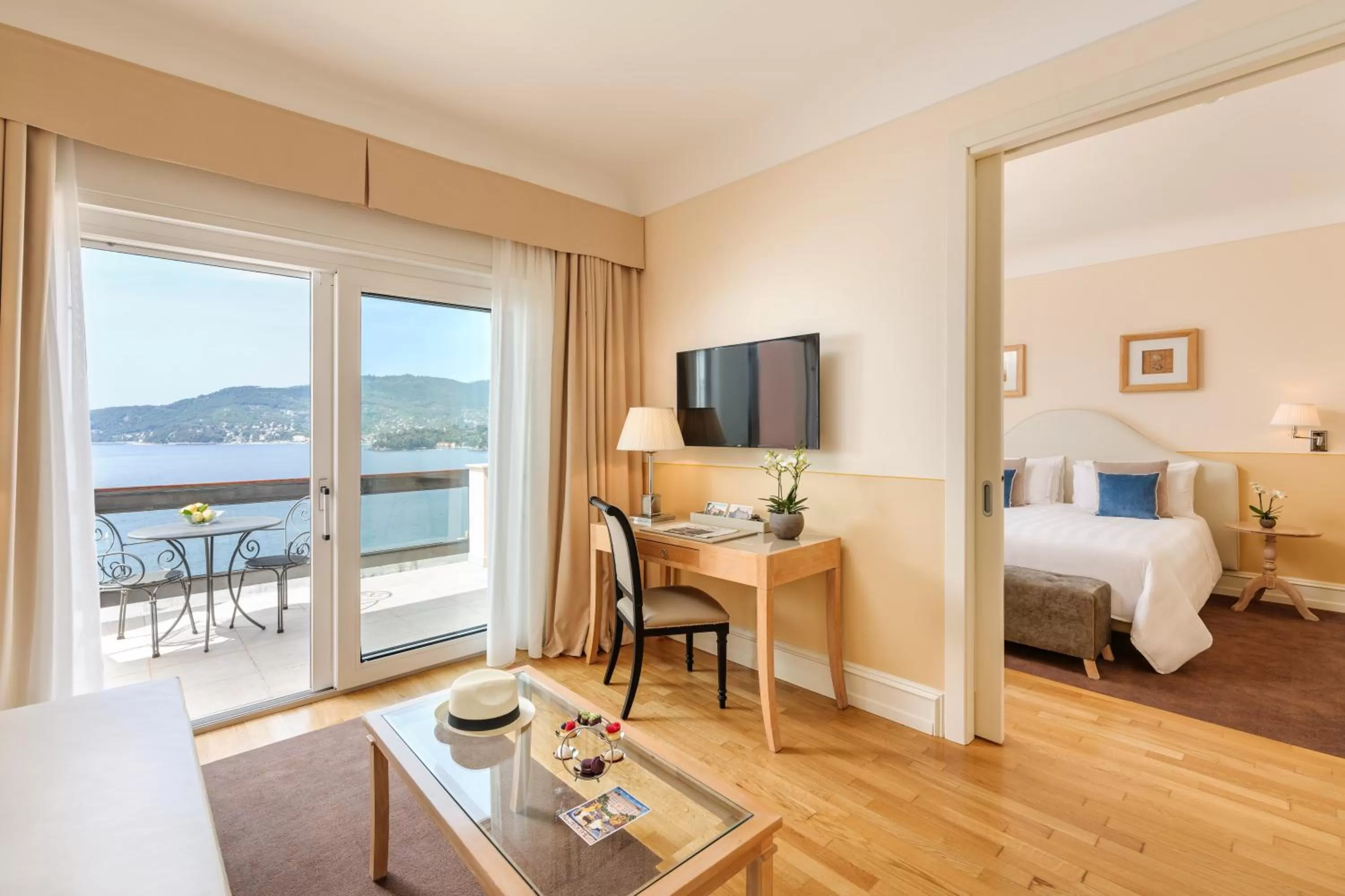 View (from property/room), Bed in Grand Hotel Bristol Spa Resort, by R Collection Hotels