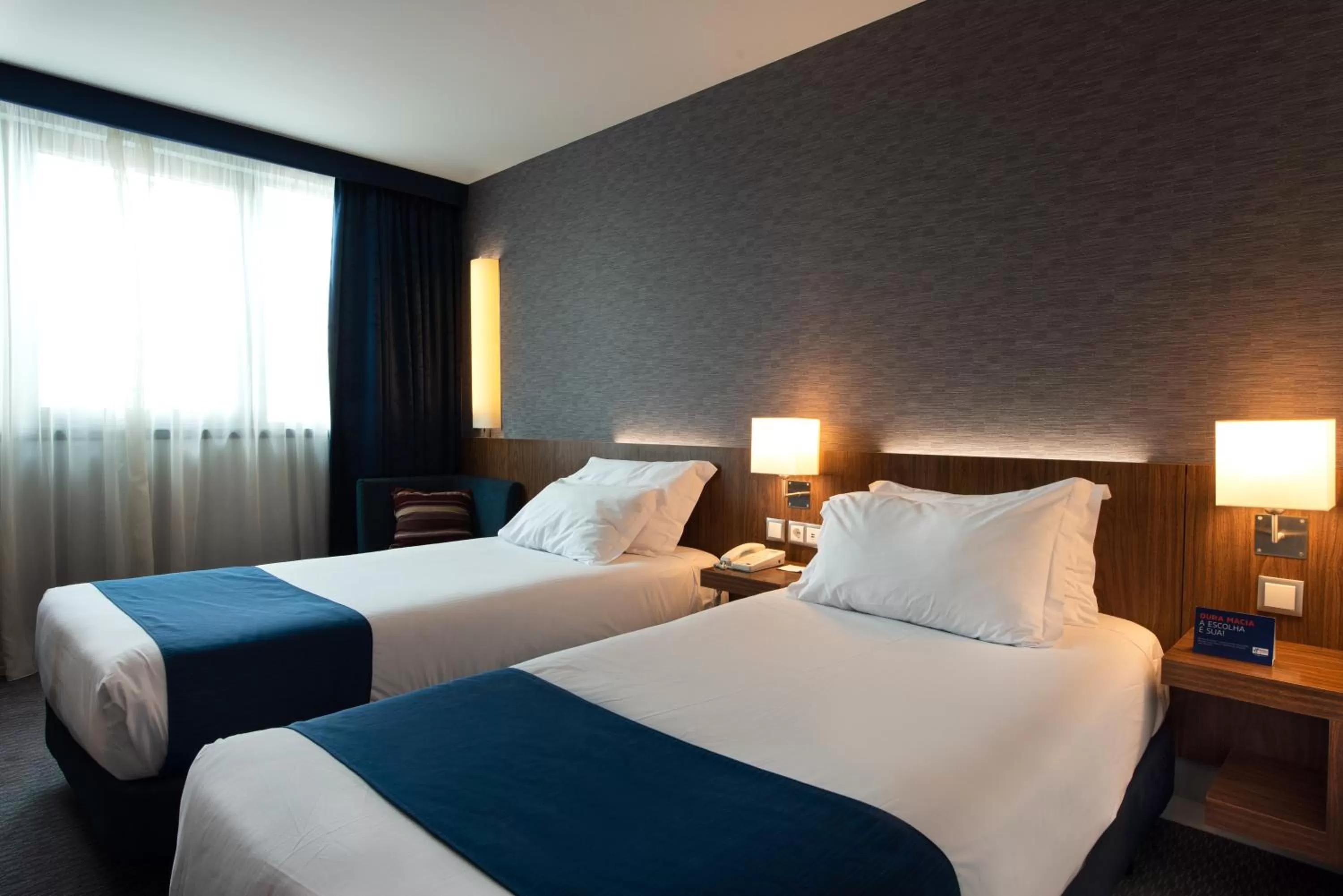 Photo of the whole room, Bed in Holiday Inn Express Lisbon Airport by IHG