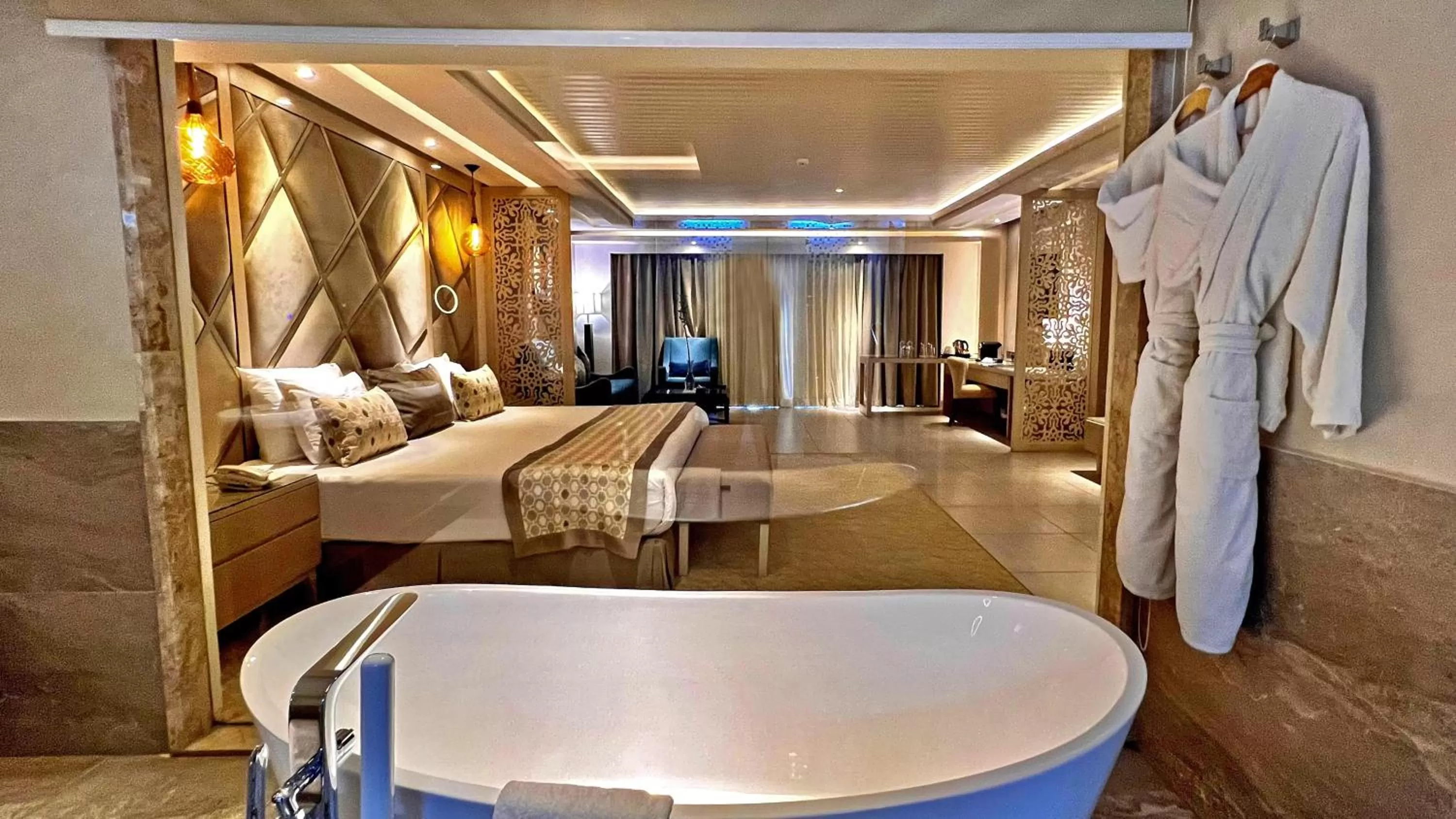 Photo of the whole room, Bed in KaiSol Romance Resort Sahl Hasheesh - Adults Only