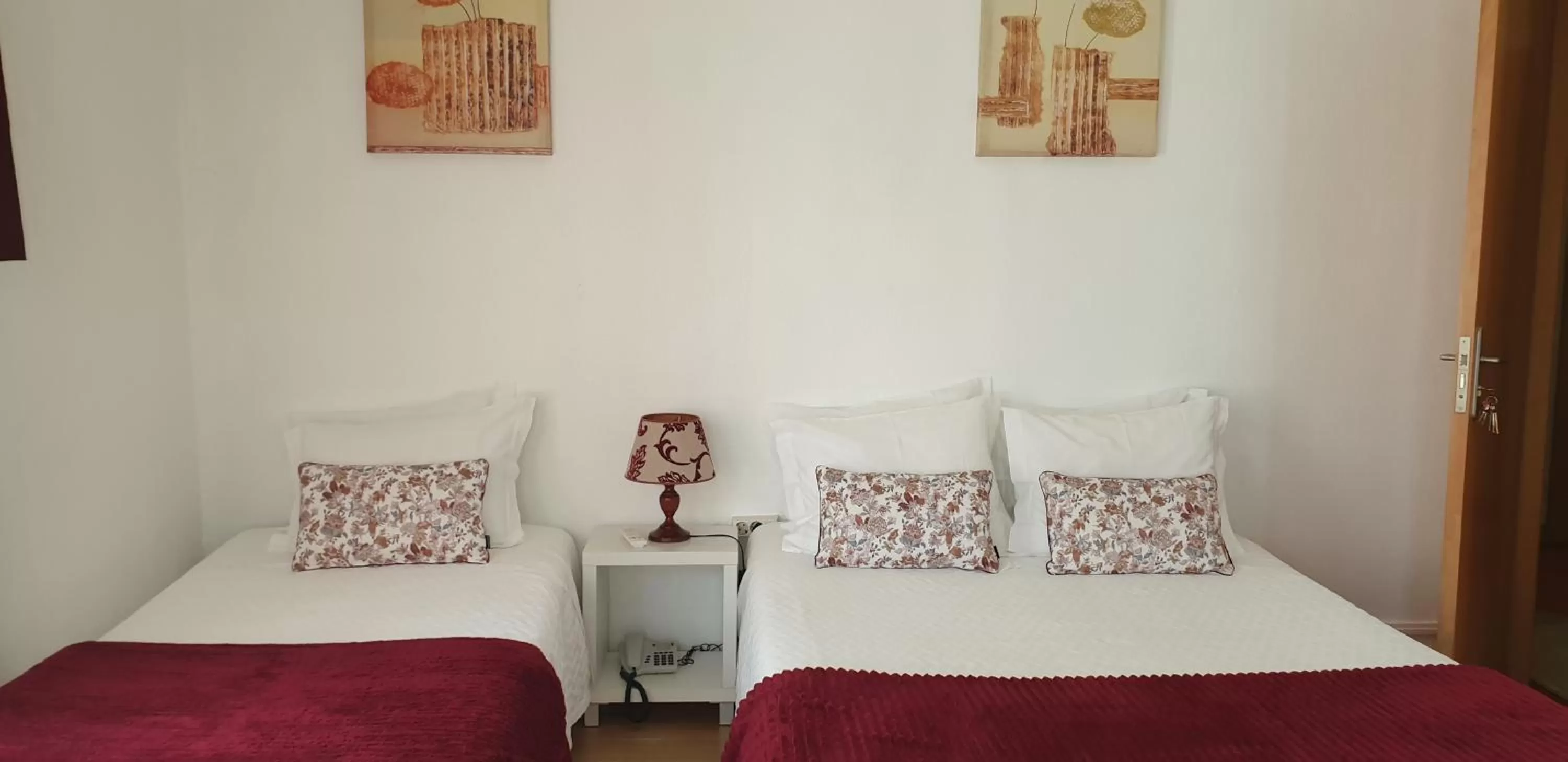 Bed in Hotel Palmeira