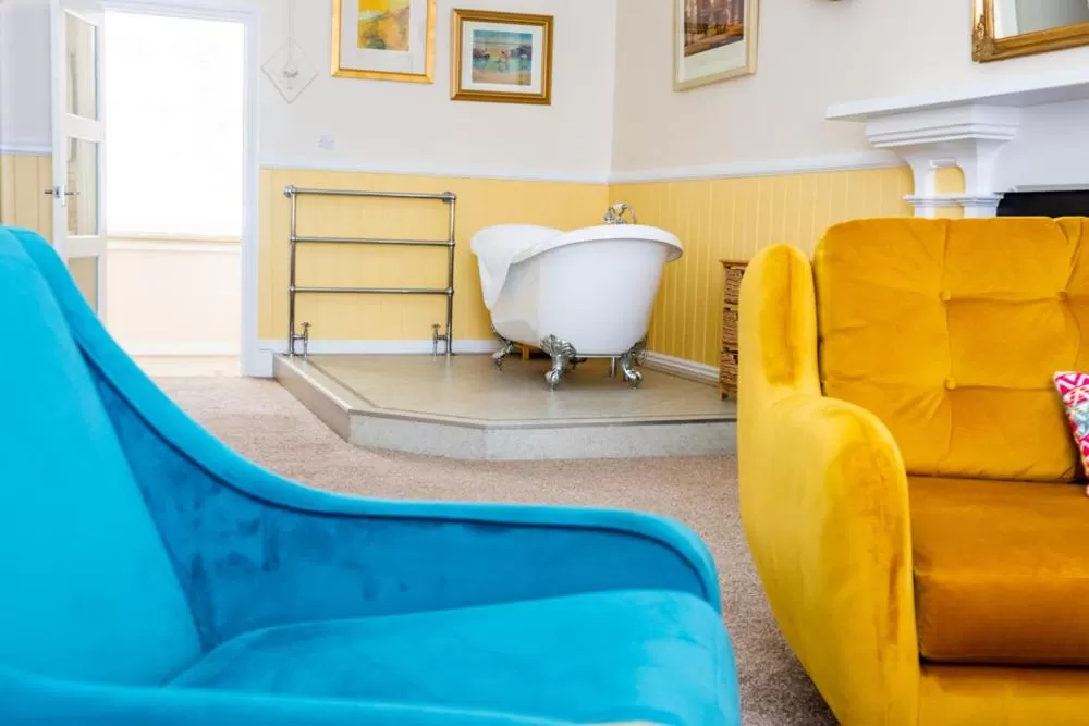 Seating area in The Red Lion Hotel