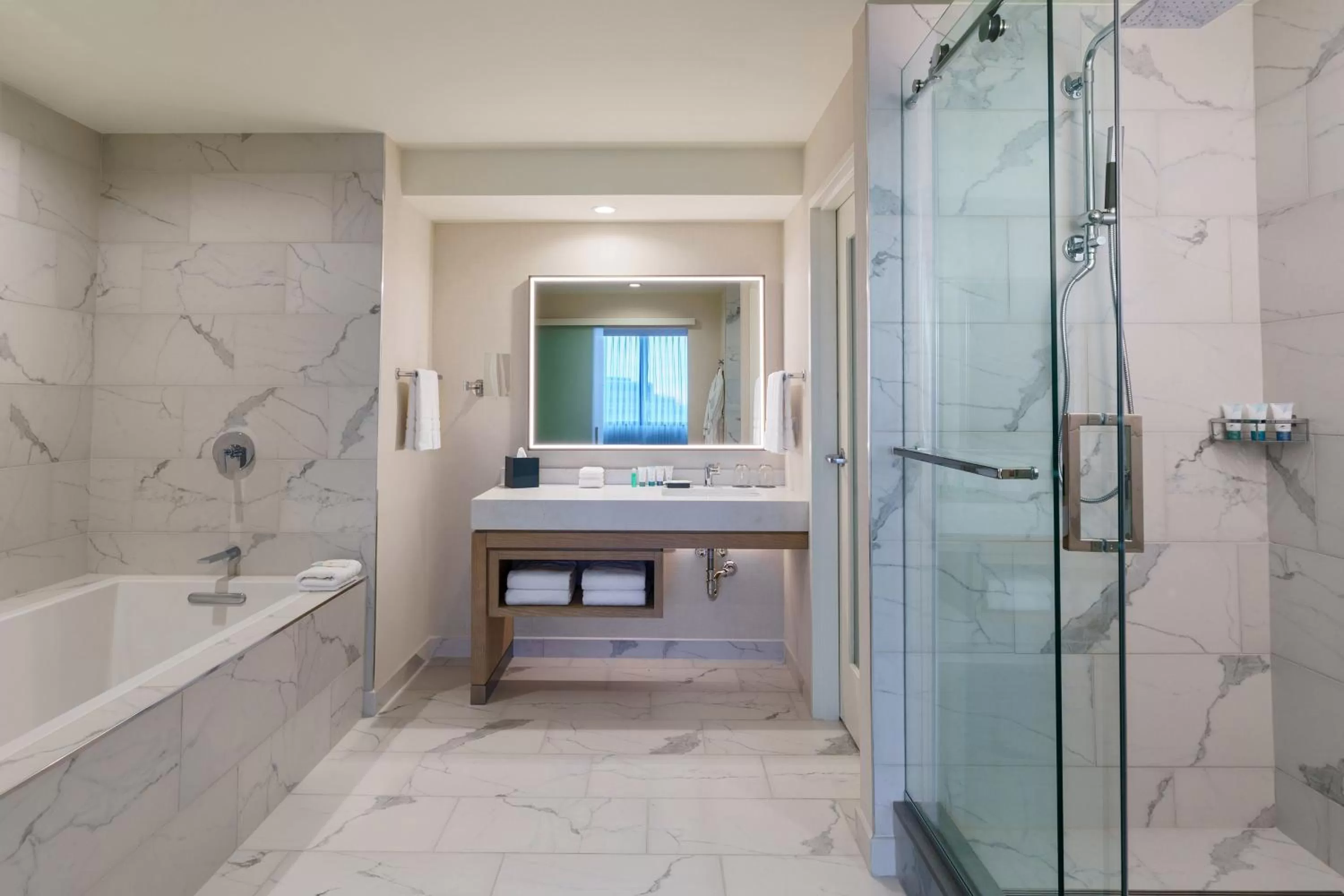 Bathroom in The Westin O'Hare