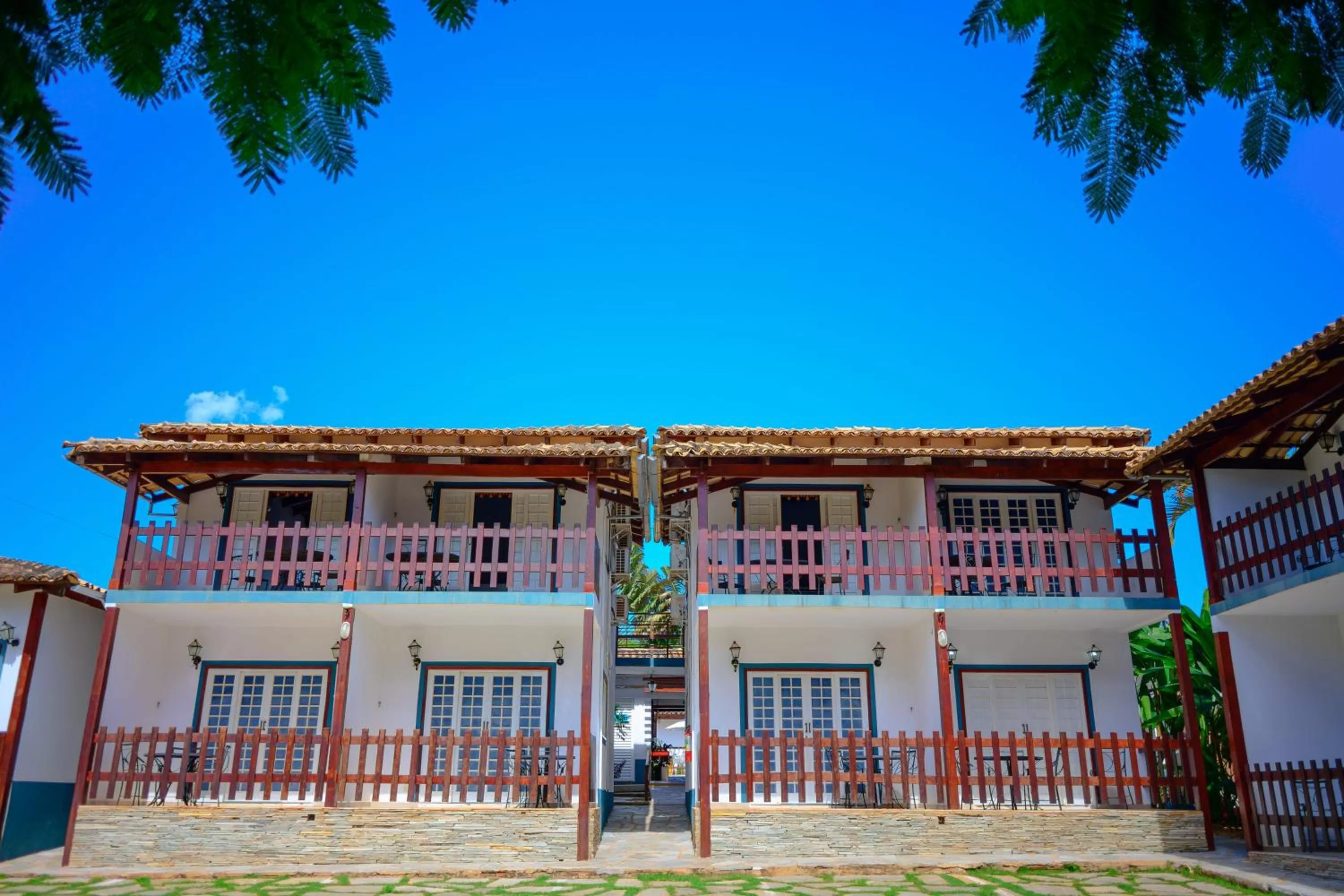 Patio, Property Building in Villaê Pousada