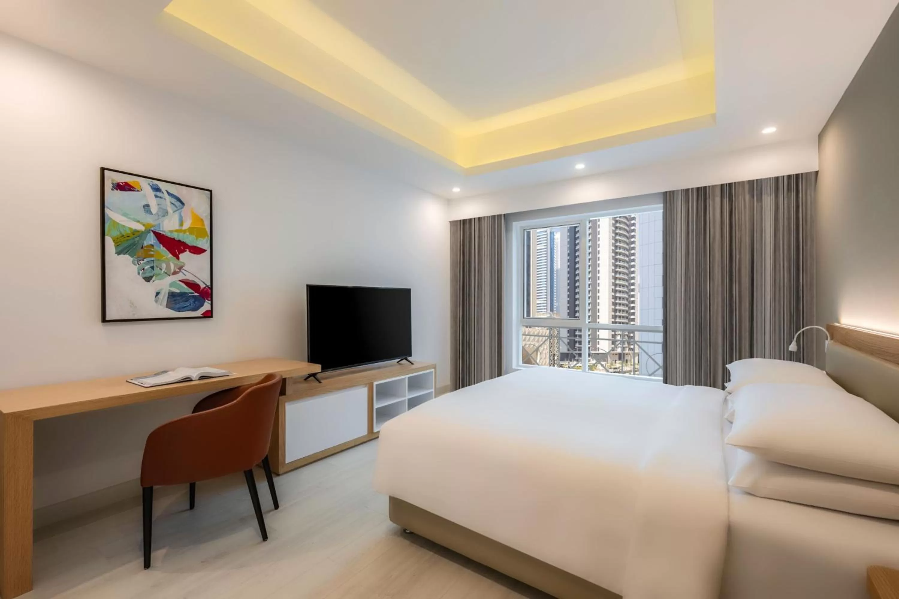 Bedroom, Bed in Marriott Executive Apartments City Center Doha