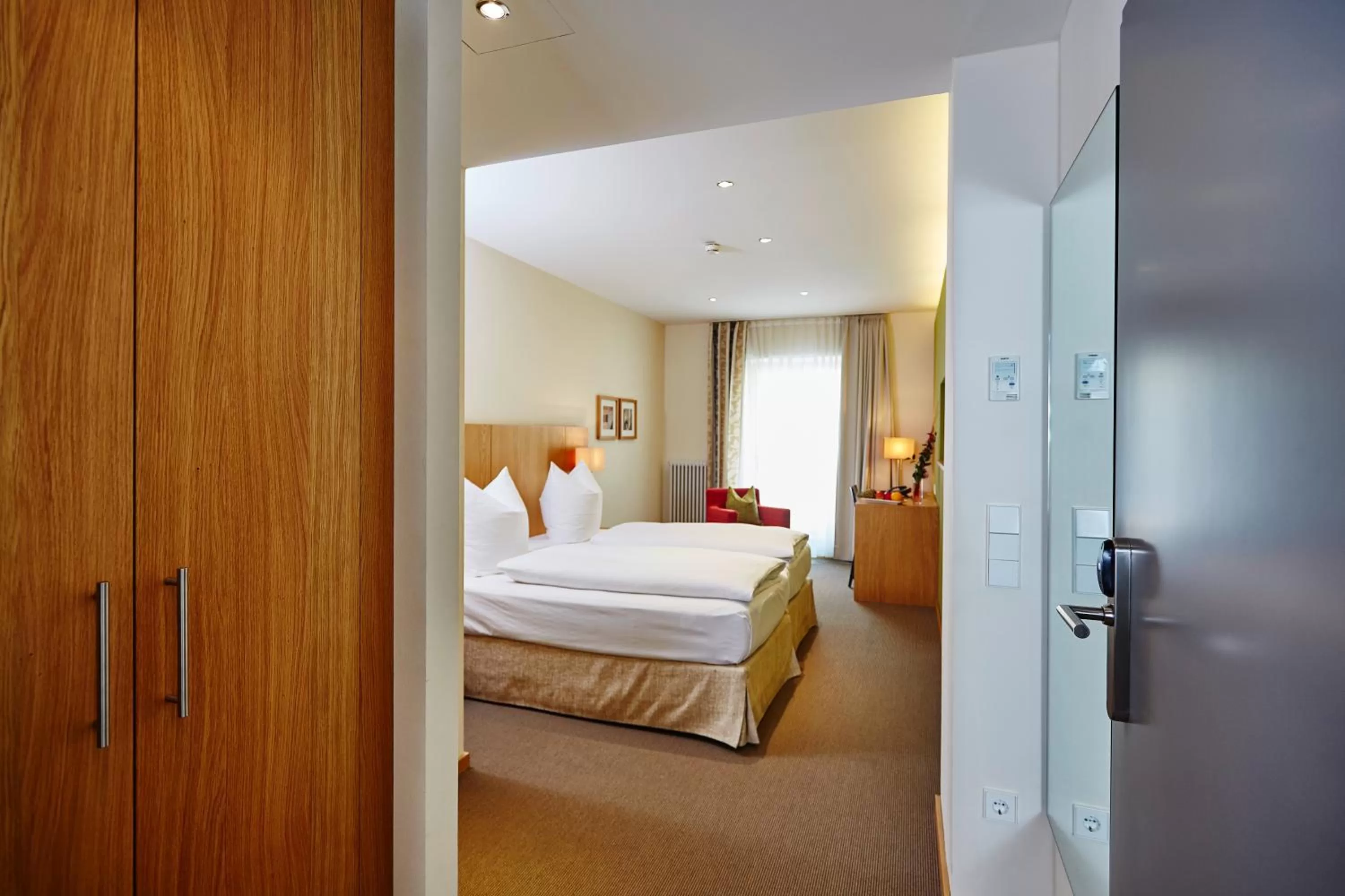 Photo of the whole room, Bed in Hotel Falken