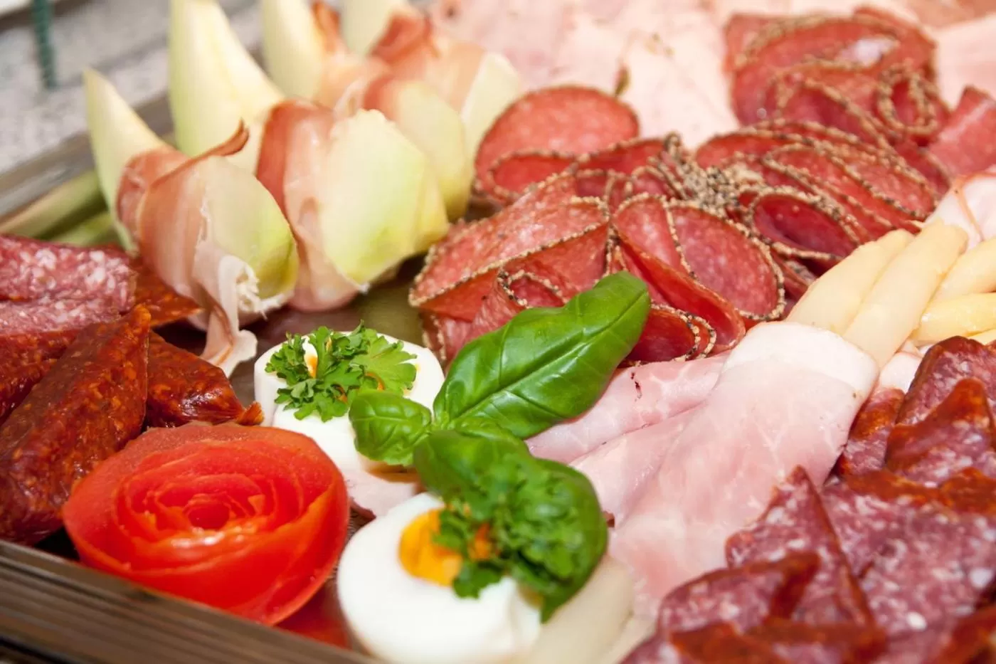 Food close-up in Hotel Zur Post