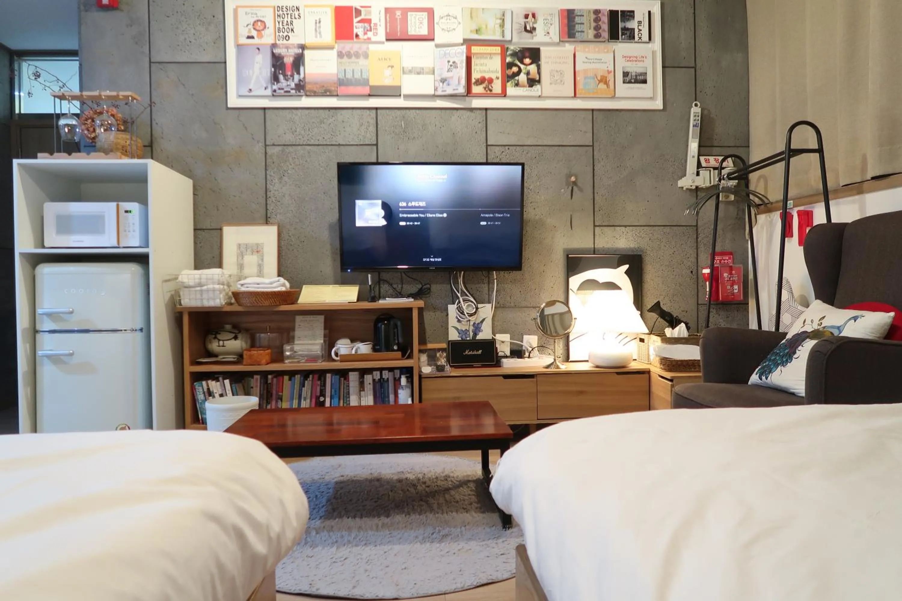 Bed in Andong Poong-gyung HOSTEL n LIBRARY