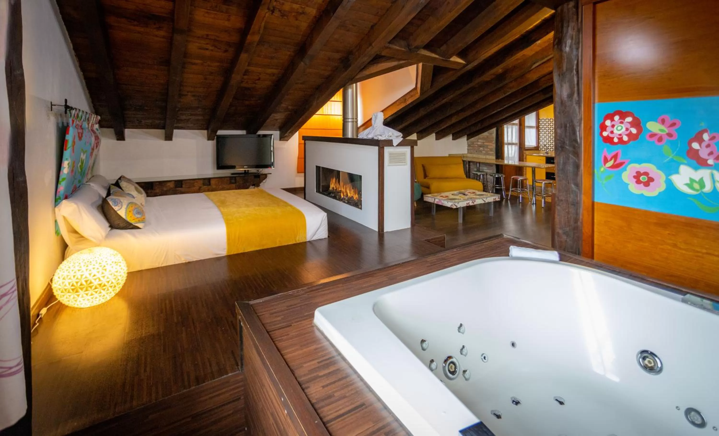 Bed in Posada la Leyenda