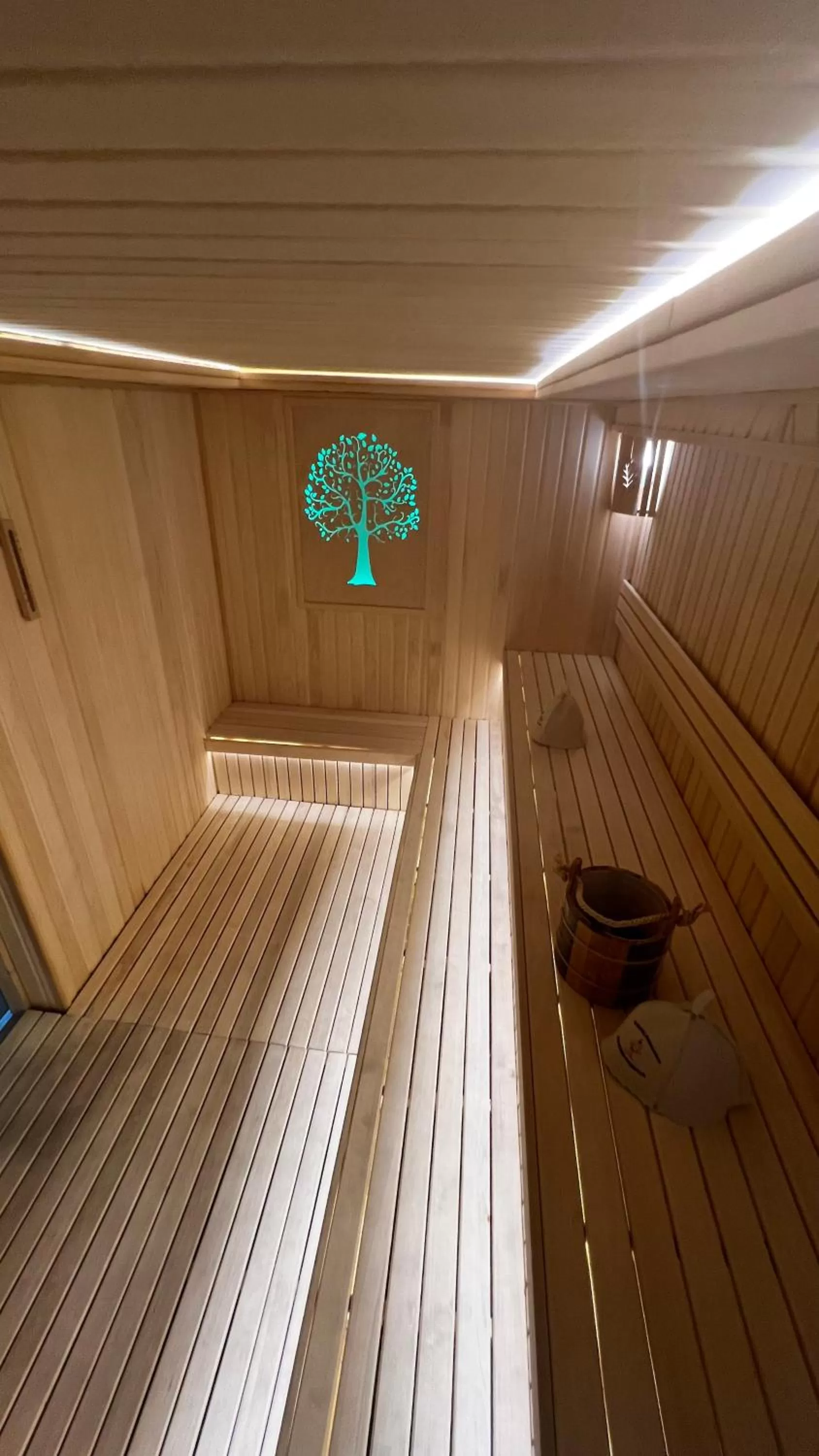 Sauna in MaxWell Hotel & SPA