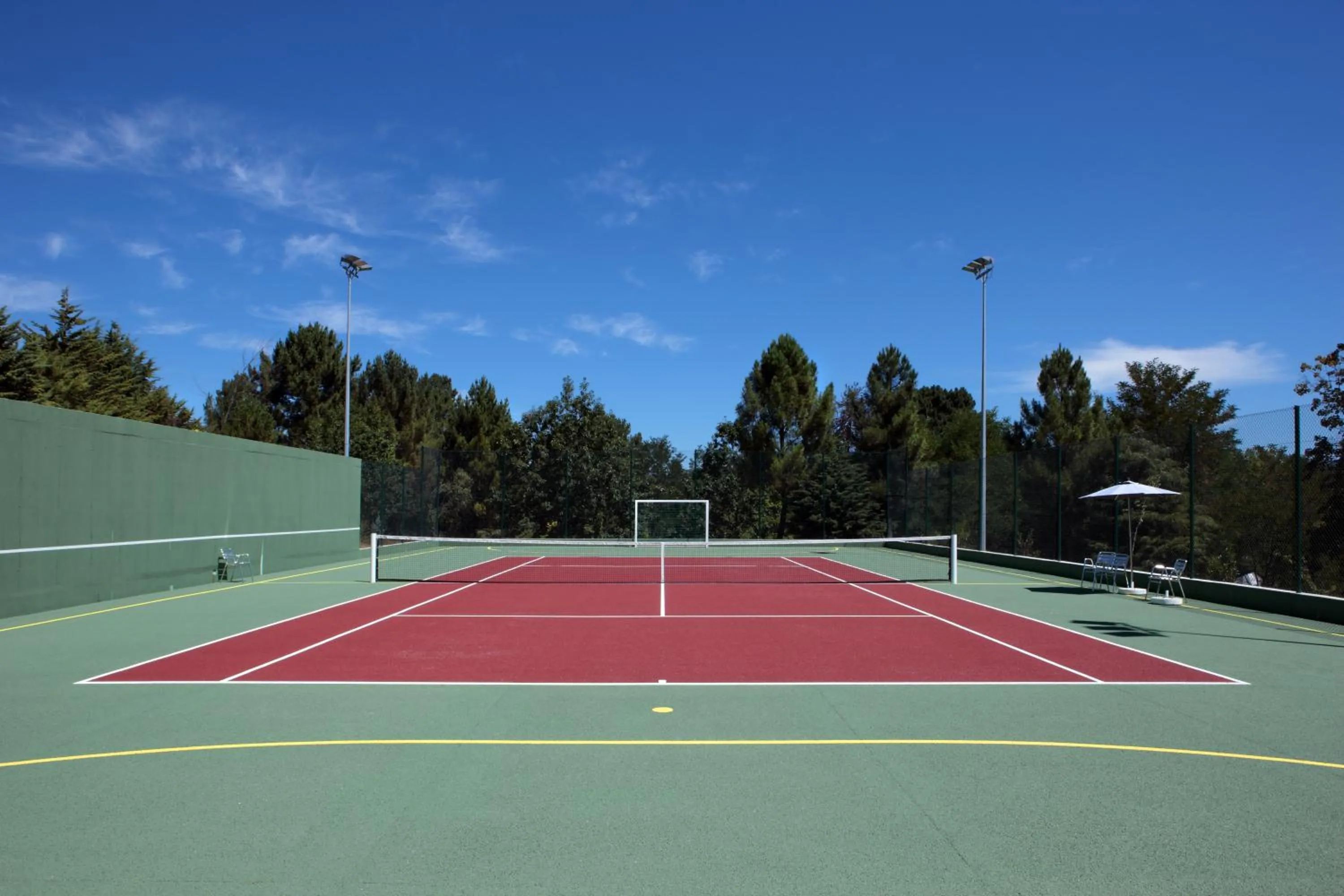 Tennis court in Vidago Palace