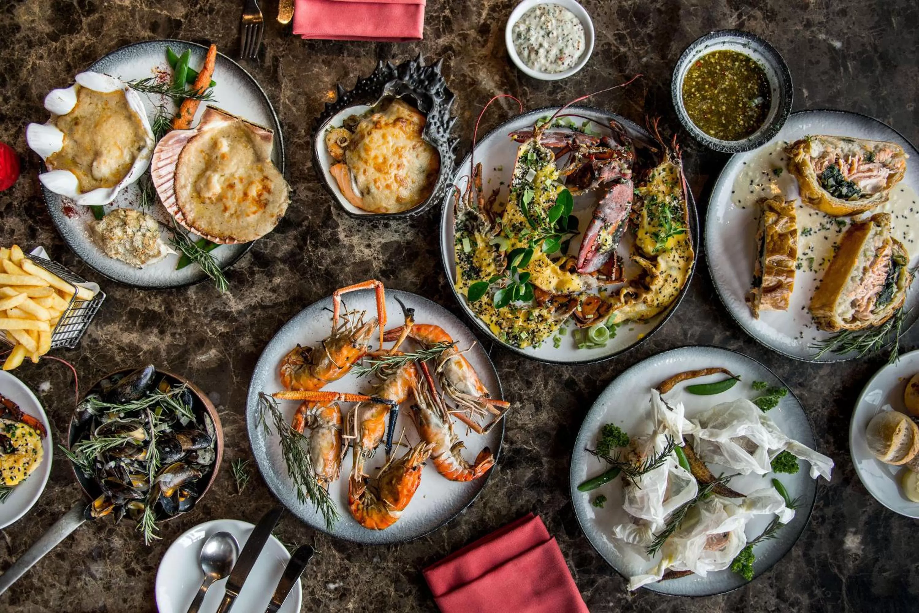 Food close-up in SO/ Bangkok