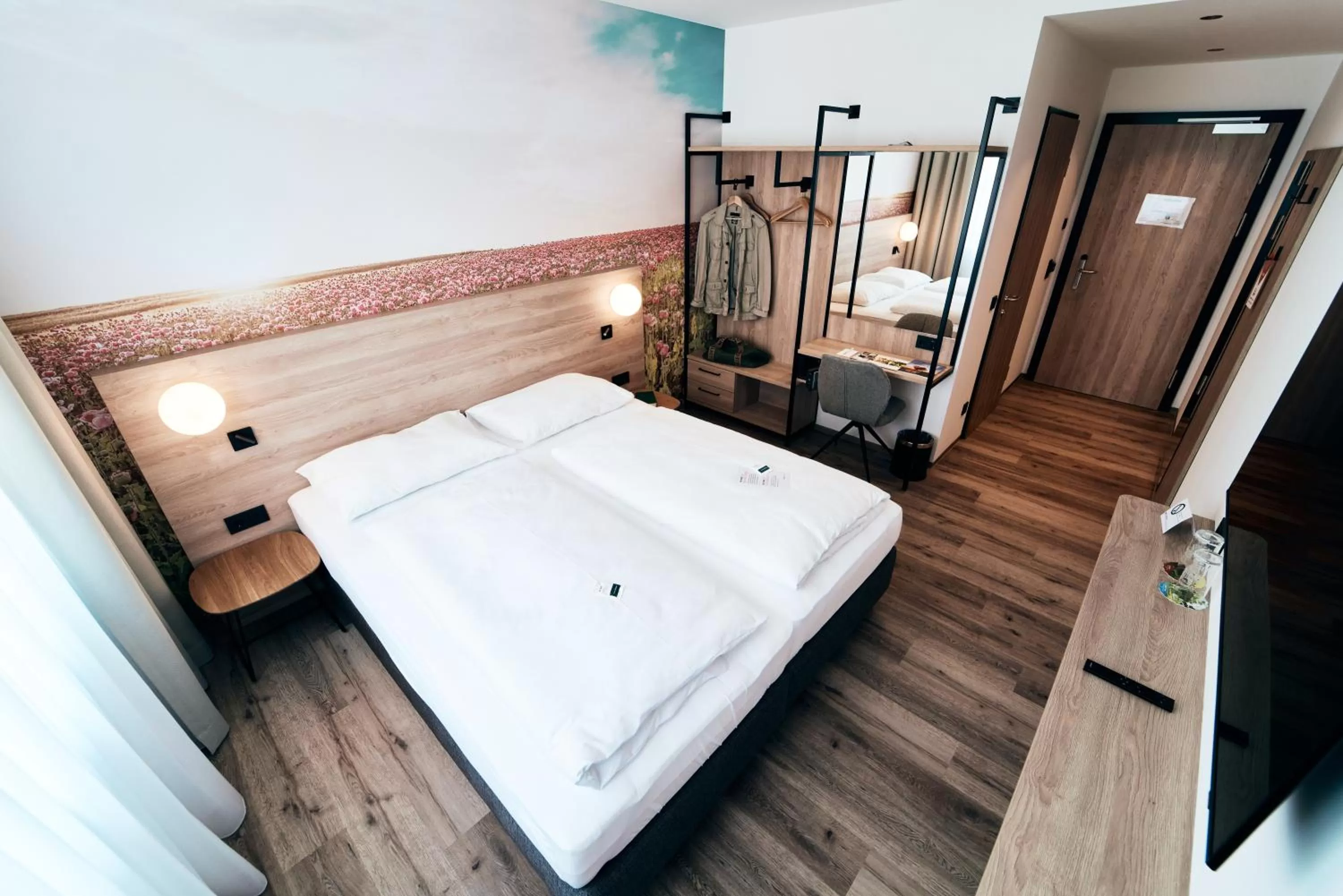 Bed in I'M INN Zwettl - Hotel zum Brauhaus