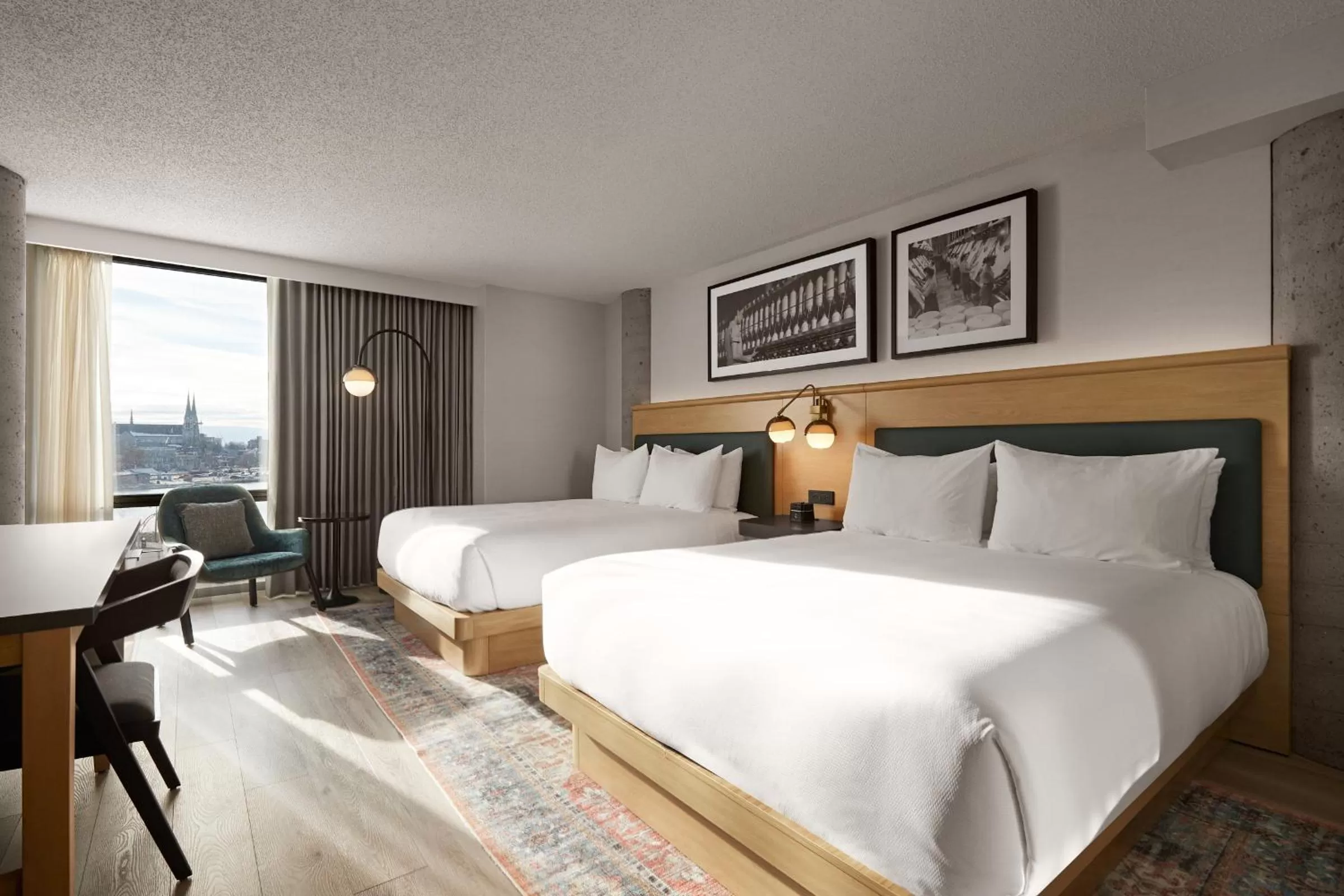 Bed in Hôtel MOCO Valleyfield