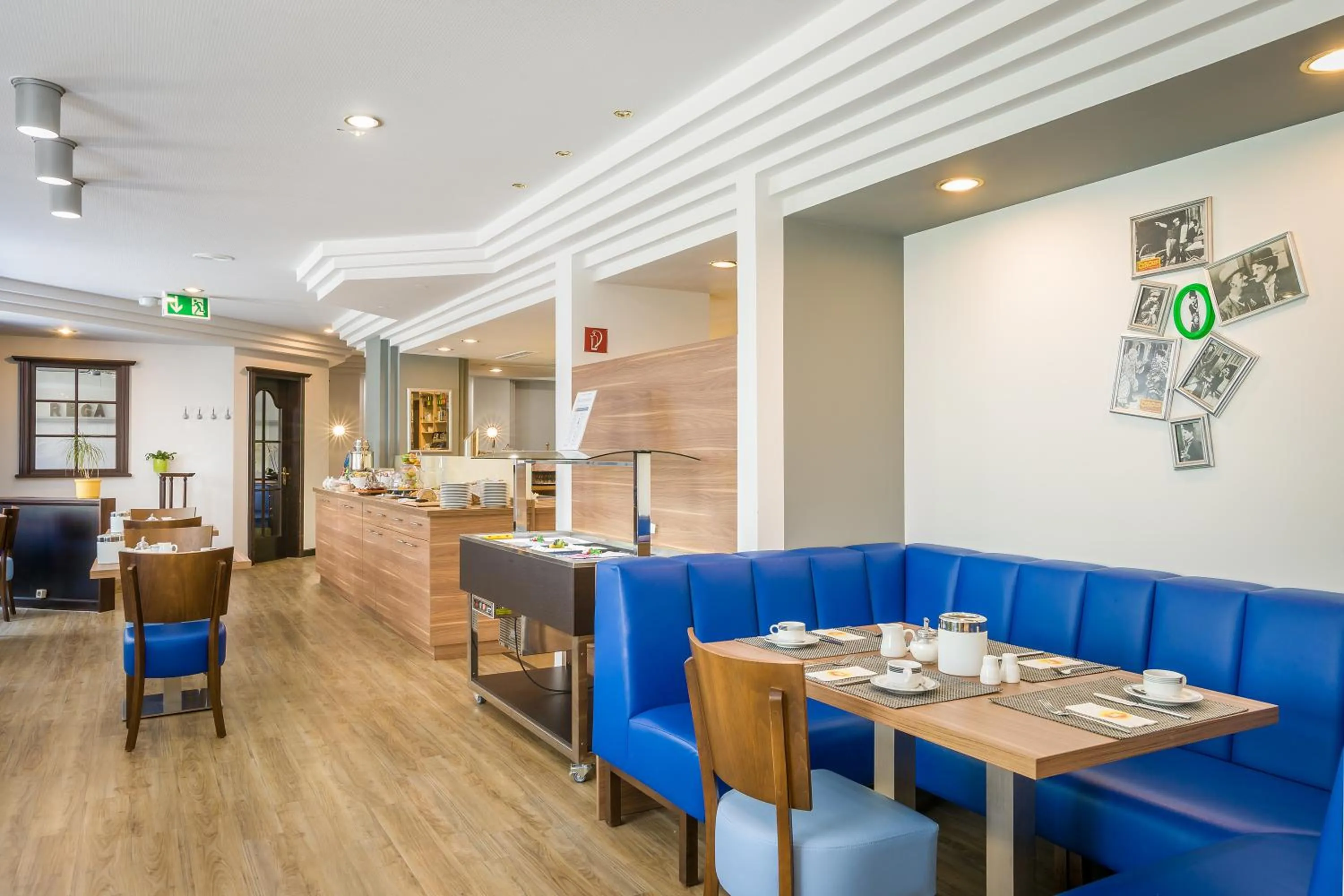 Restaurant/places to eat in Hotel Rega Stuttgart