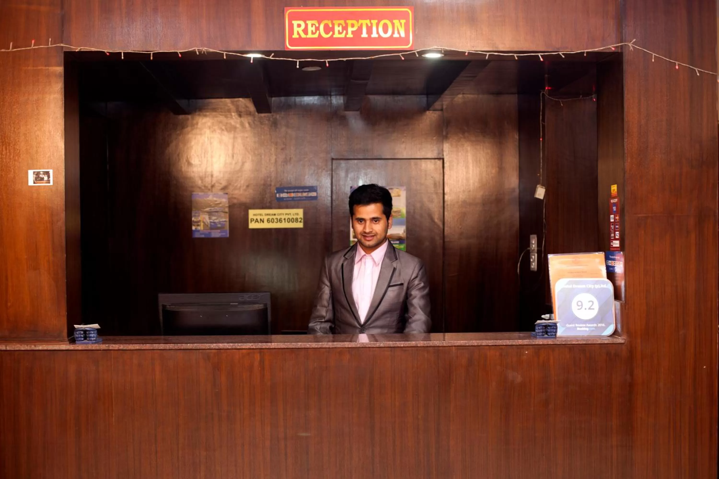 Lobby or reception in Hotel Dream City