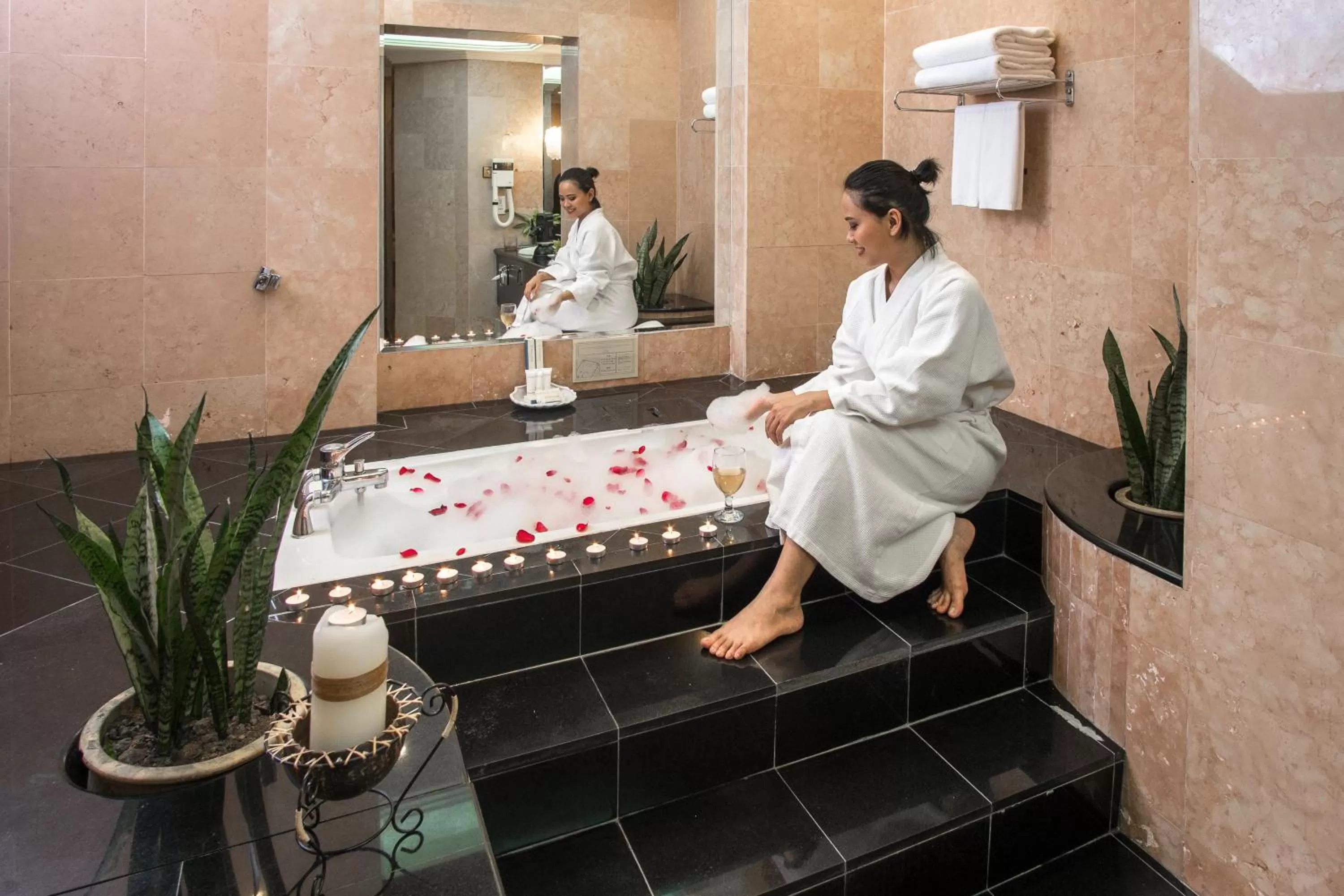 Bathroom in Le Grandeur Palm Resort Johor