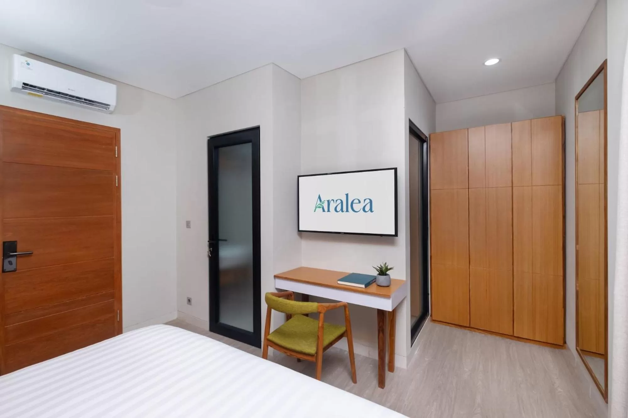 TV and multimedia, Bed in Aralea Coliving