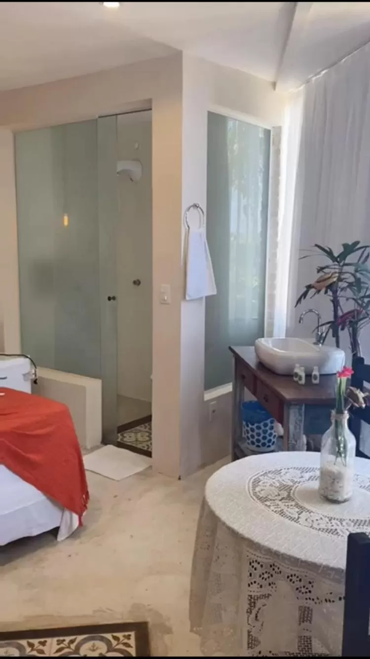 Bathroom in Pousada Saruê Natal Praia RN