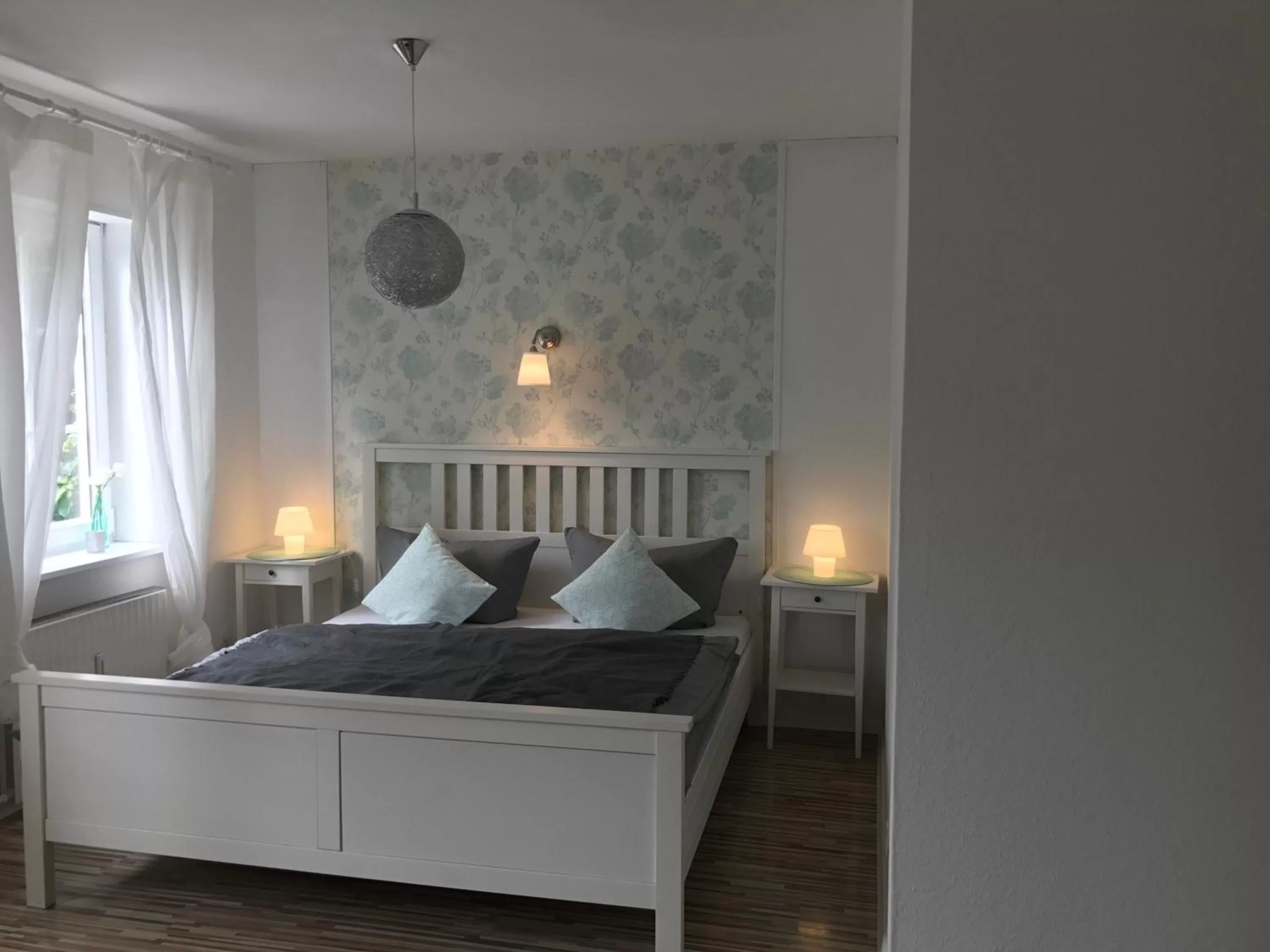 Bedroom, Bed in B&B Worpsweder Blick