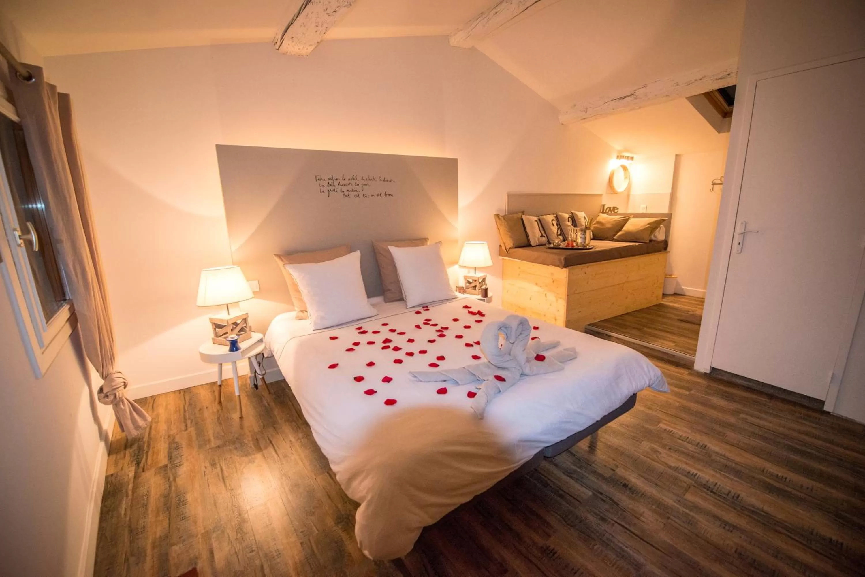 Photo of the whole room, Bed in La Maison Gustave