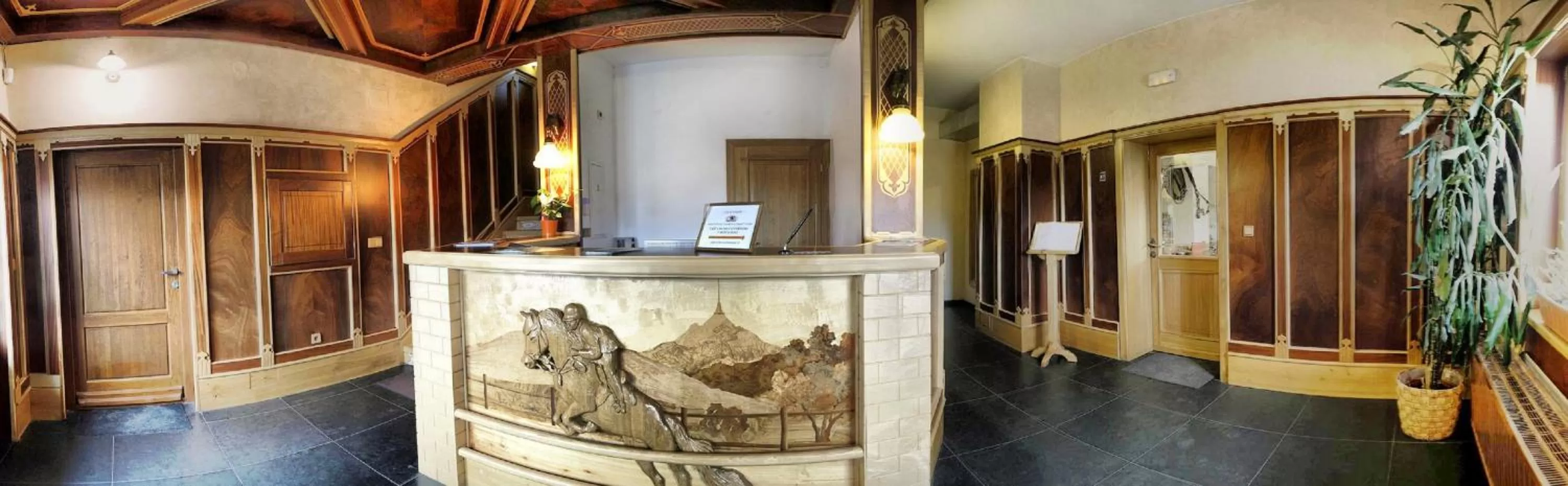 Facade/entrance in Hotel Farma Vysoká