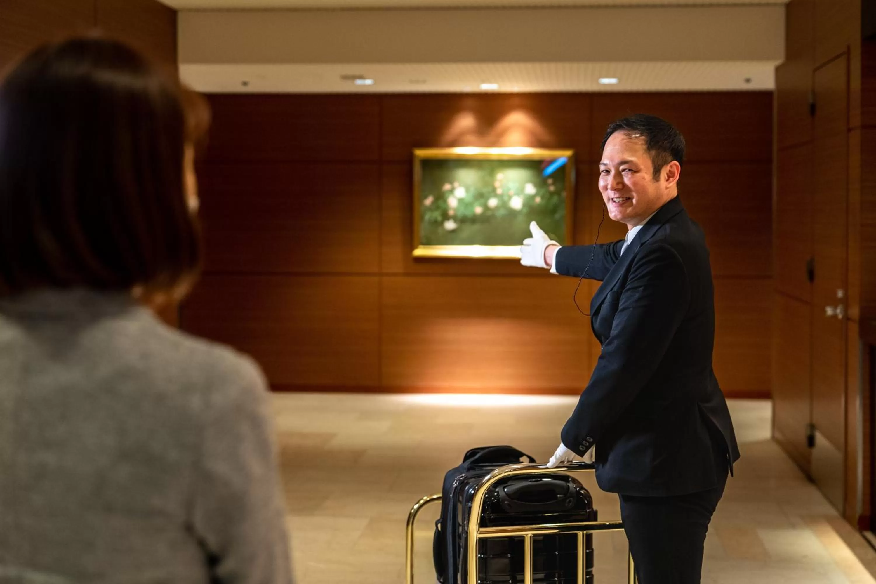 Lobby or reception in Hotel Nikko Osaka