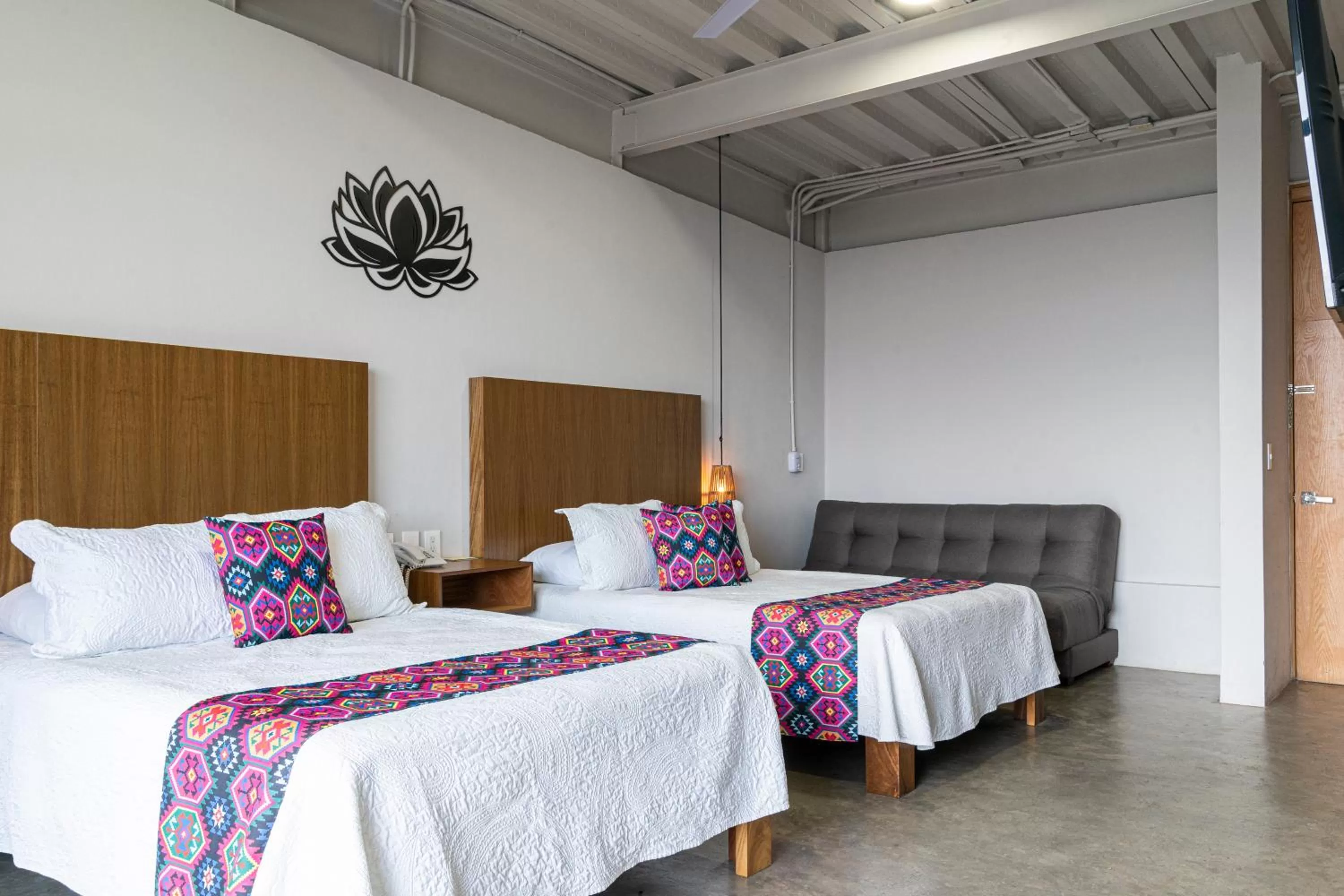 Bed in Hotel Boutique Marrakesh