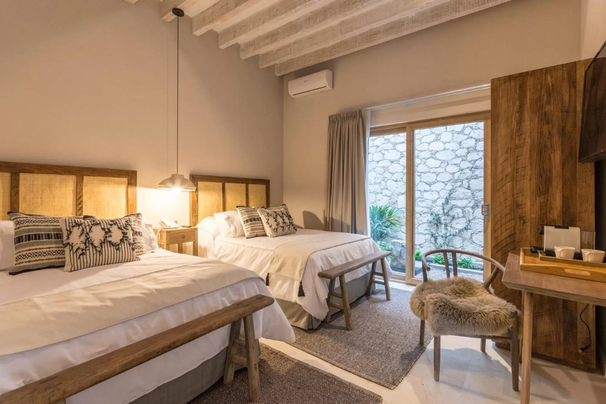 Bed in Casa Quebrada Hotel Boutique