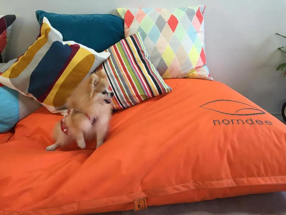 Bed in NornDee Hotel