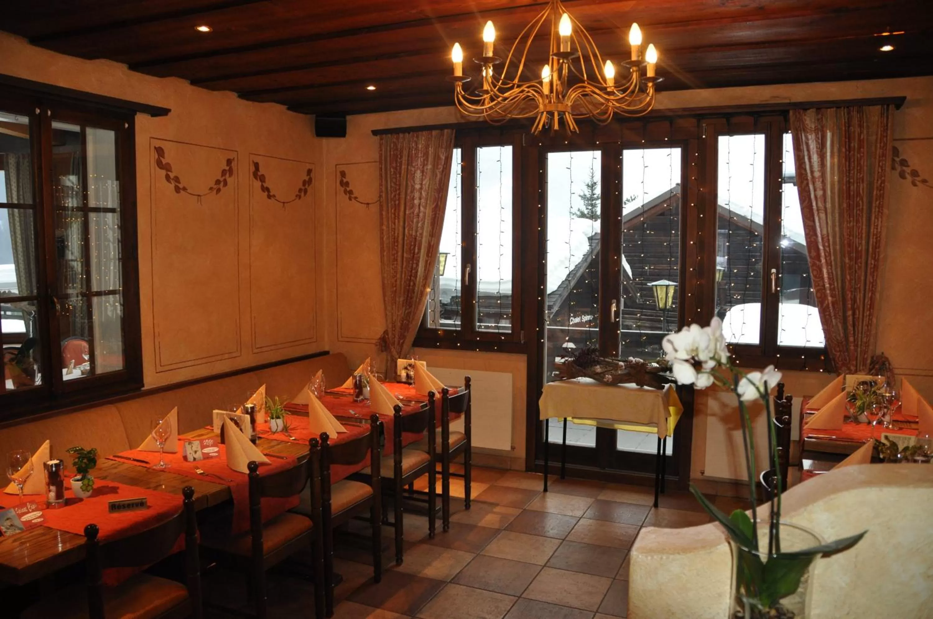 Restaurant/places to eat in Hotel Spinne Grindelwald