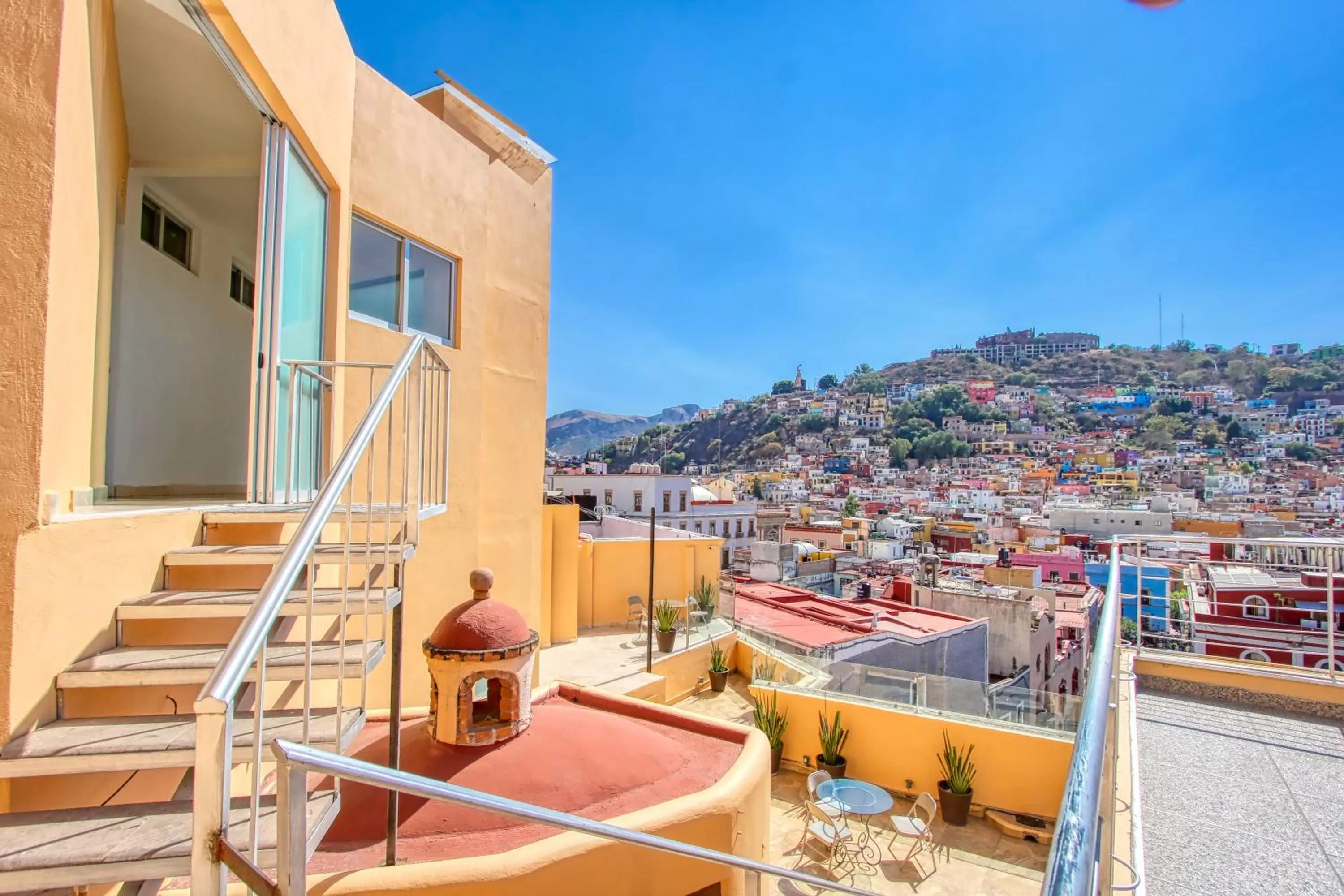 Balcony/Terrace in Hotel Real Guanajuato