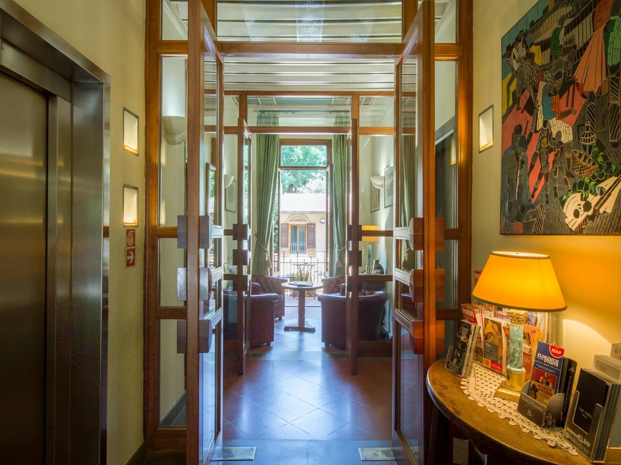 Lobby or reception in Hotel Panama