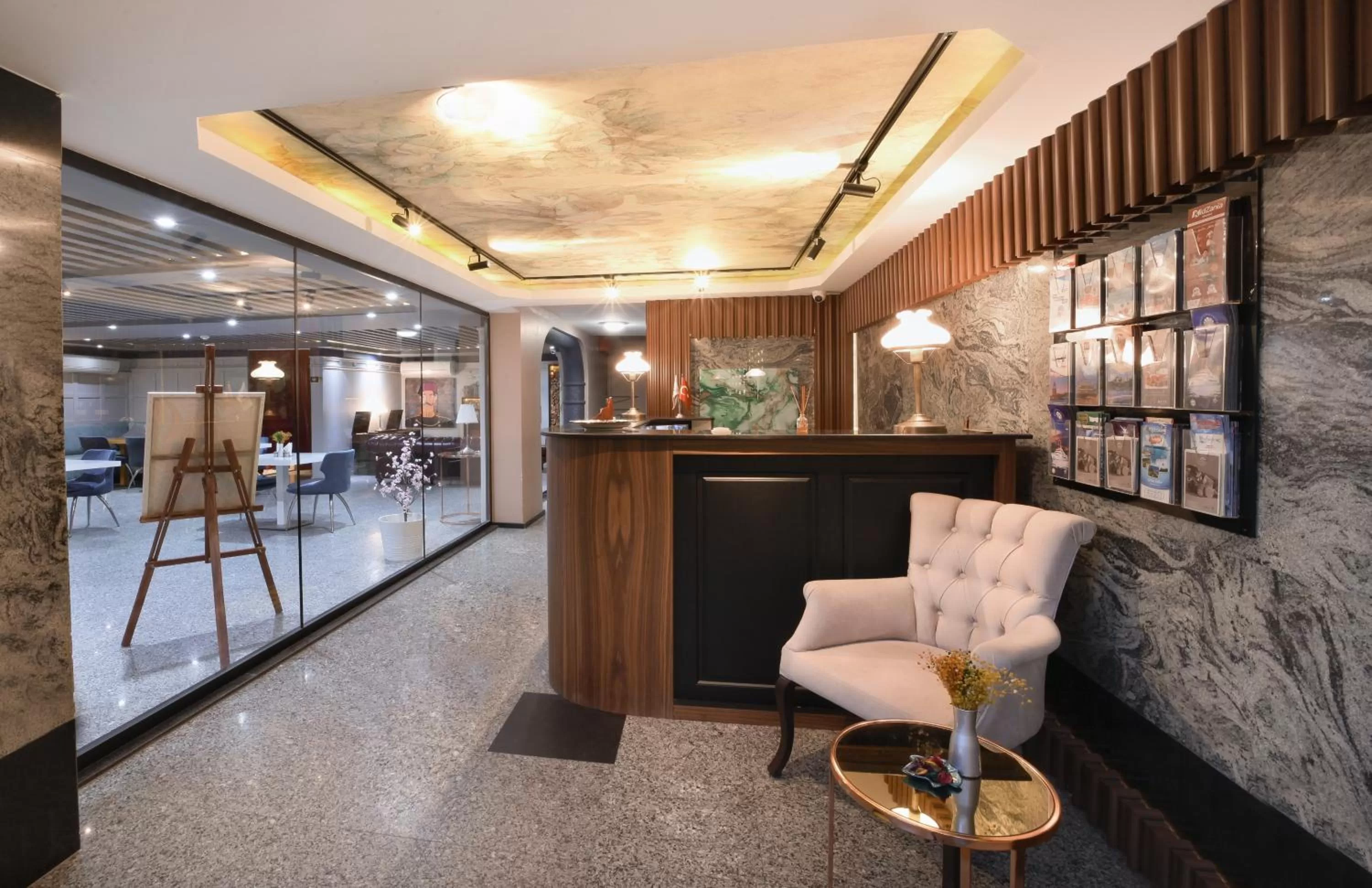 Lobby or reception in Harbiye Residence