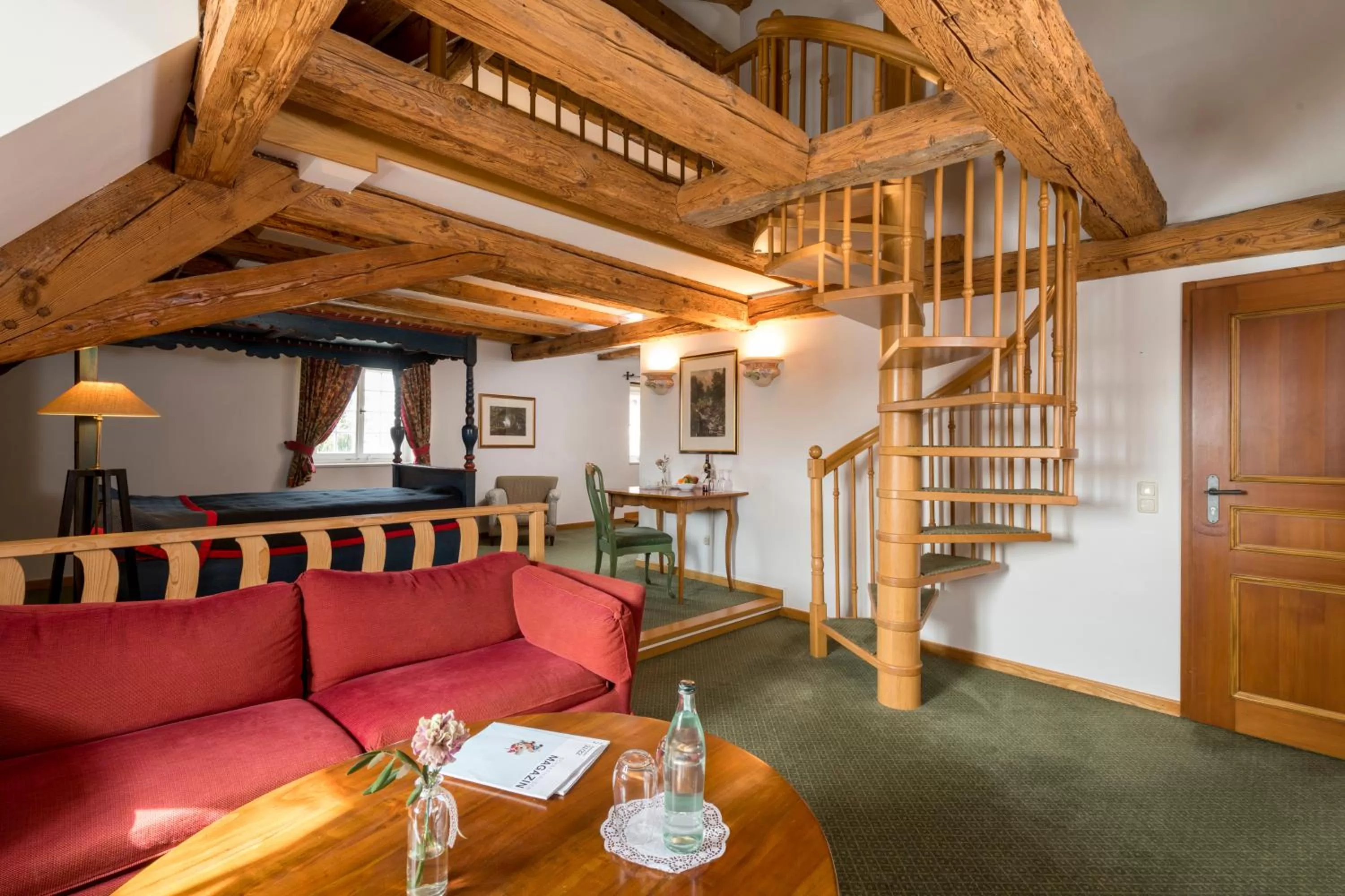 Seating area in Hotel & Restaurant Alte Rheinmühle