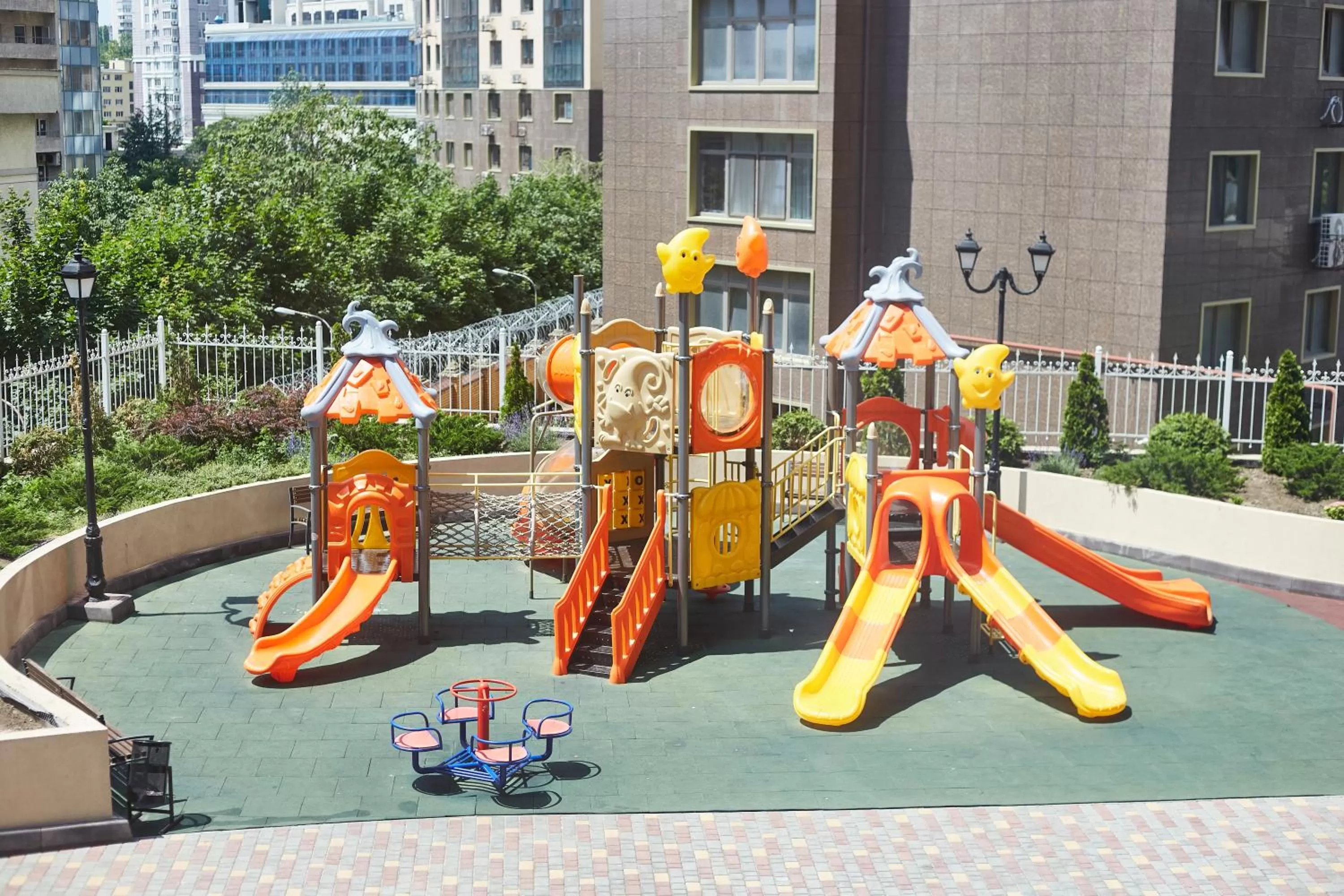 Children play ground in Ultramarinn Hotel