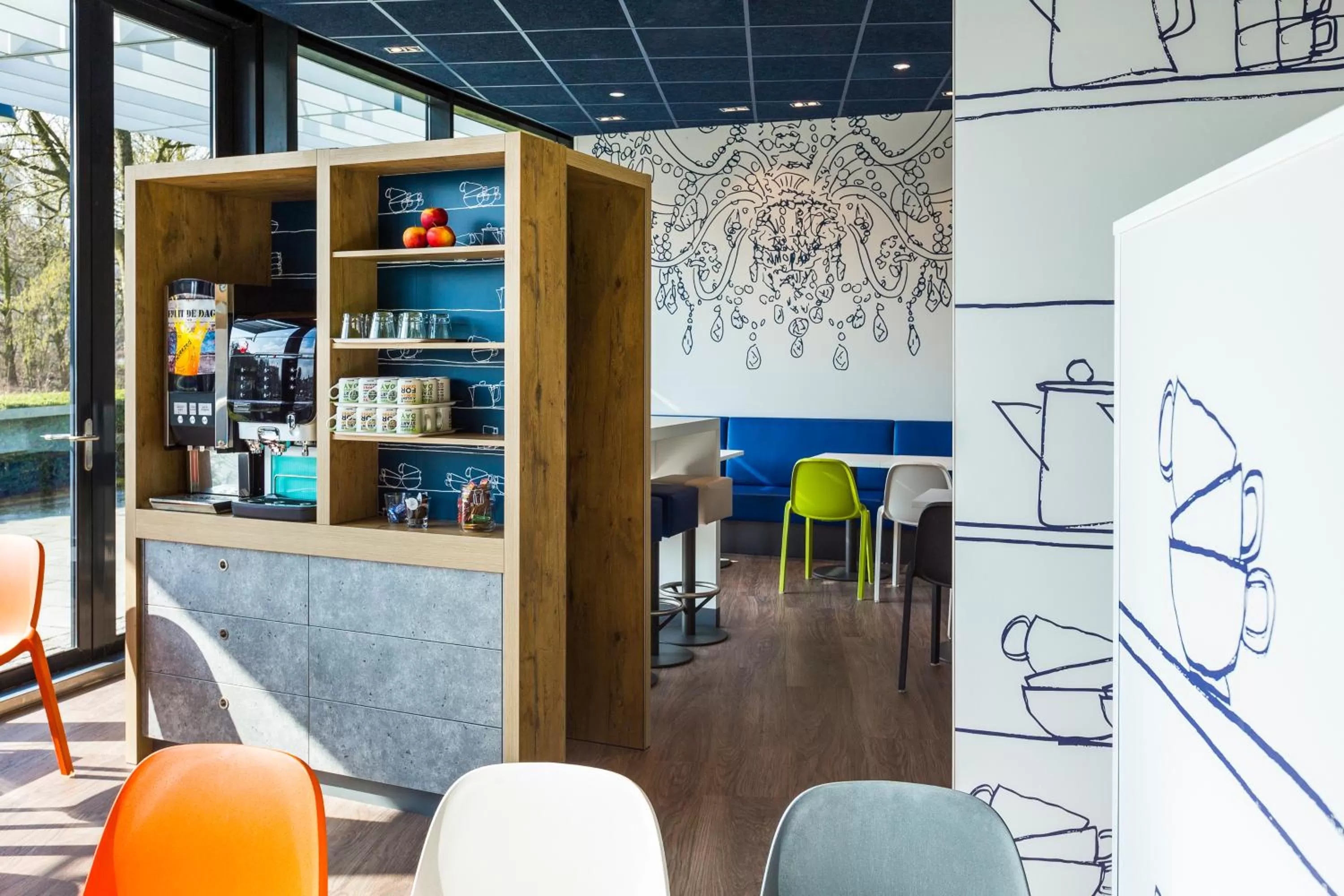 Continental breakfast in ibis budget Amsterdam City South