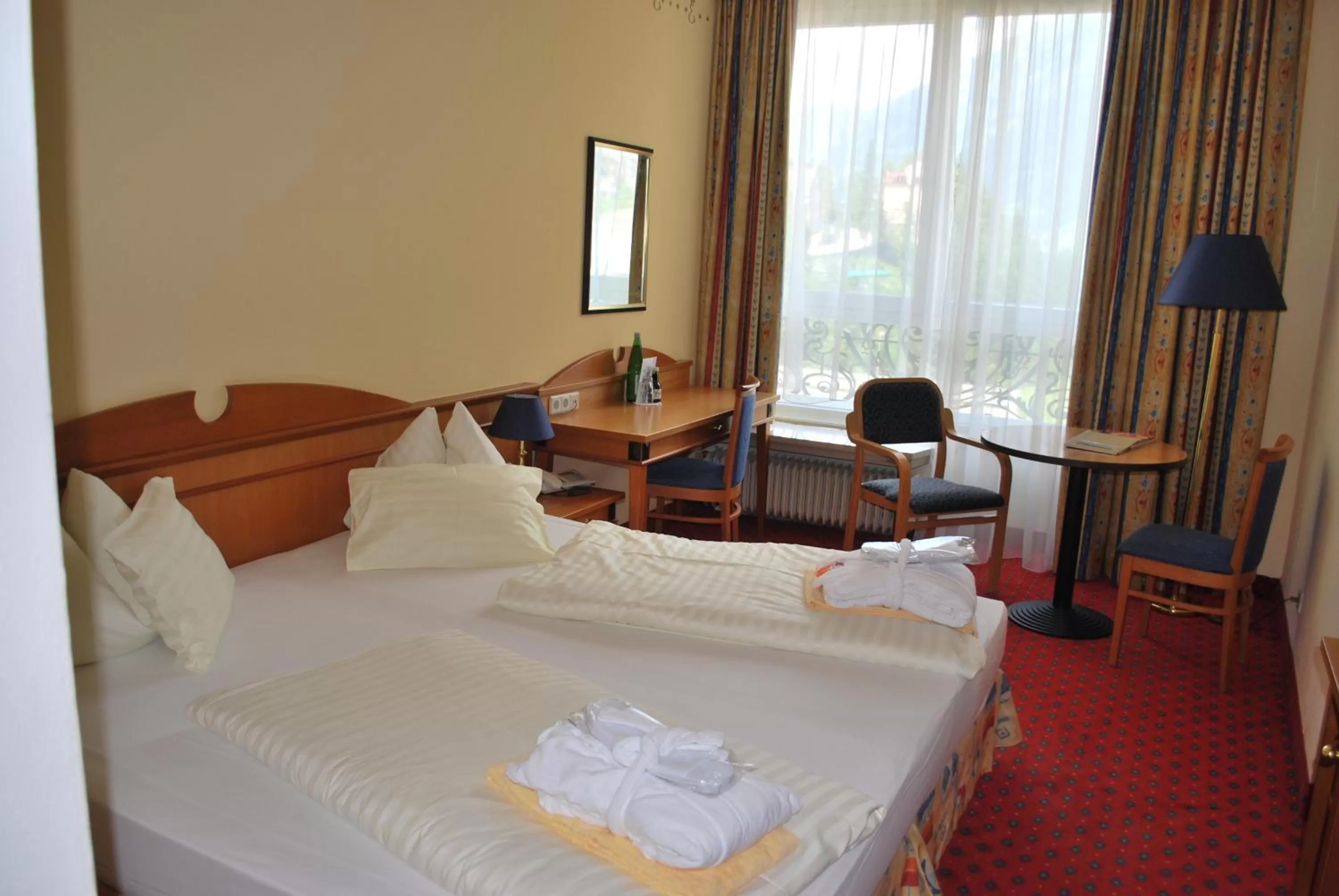 Bed in Thermal Resort Hotel Elisabethpark