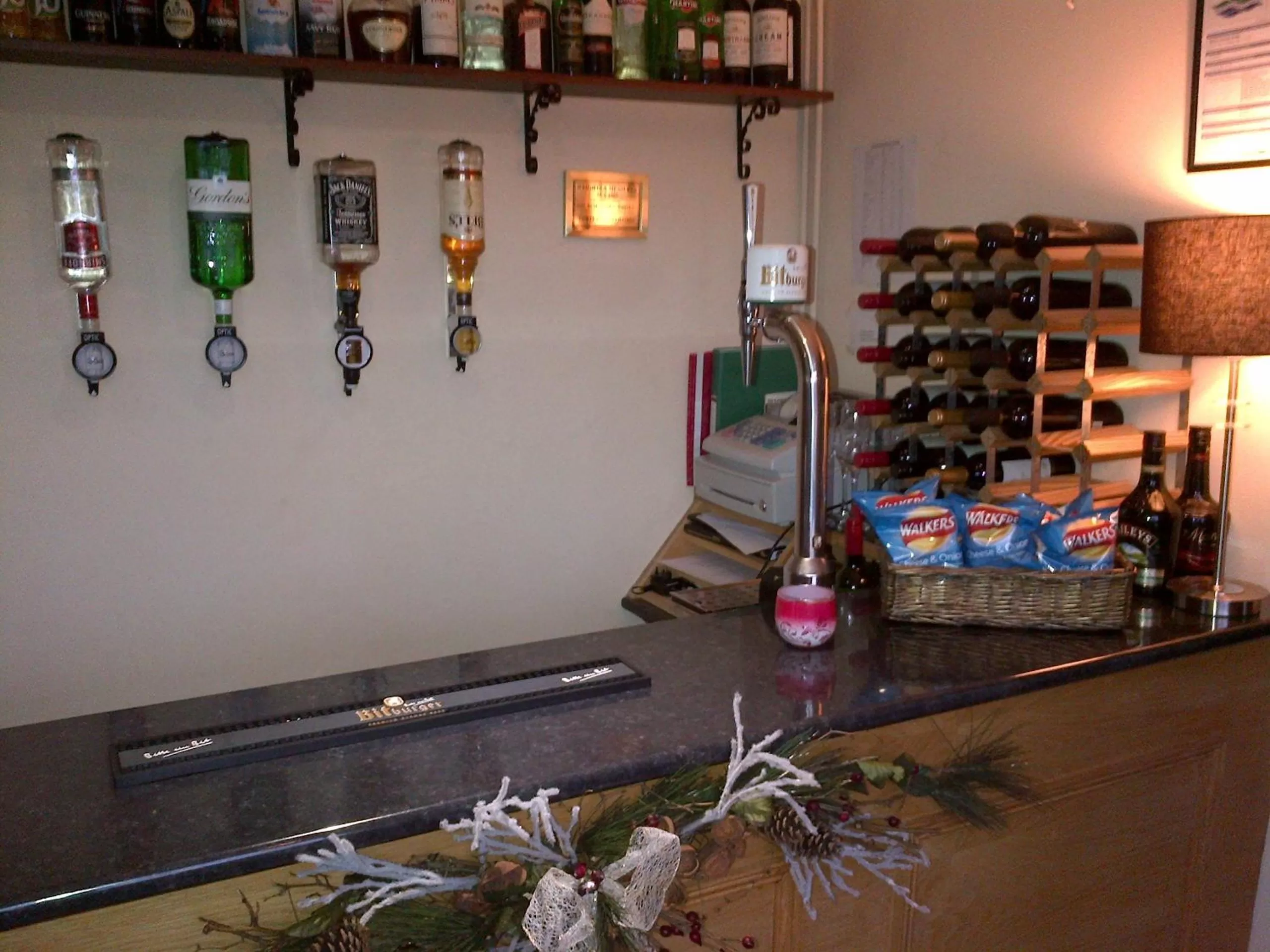 Decorative detail in Grove House Hotel