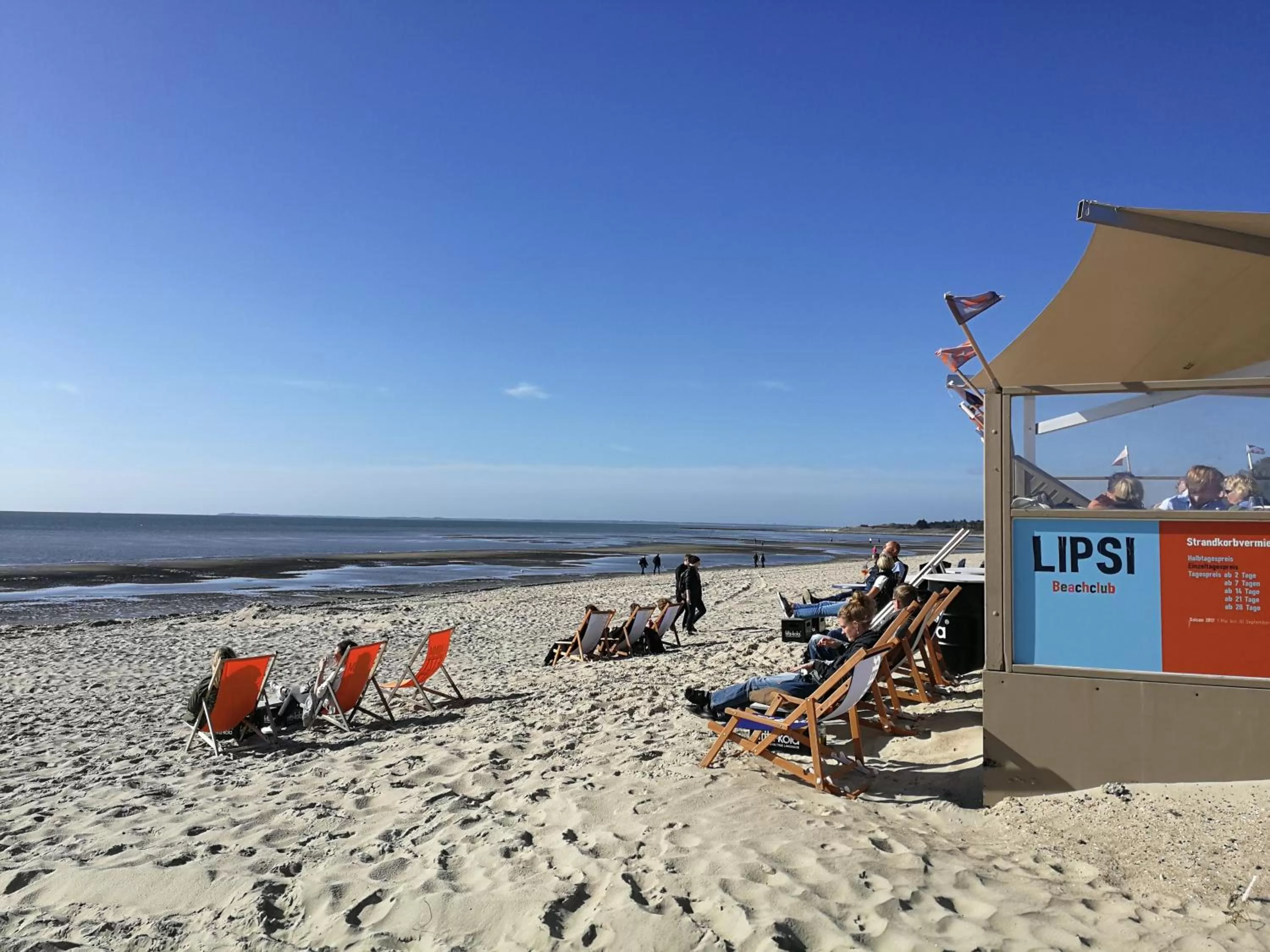 Beach in Duus Hotel garni
