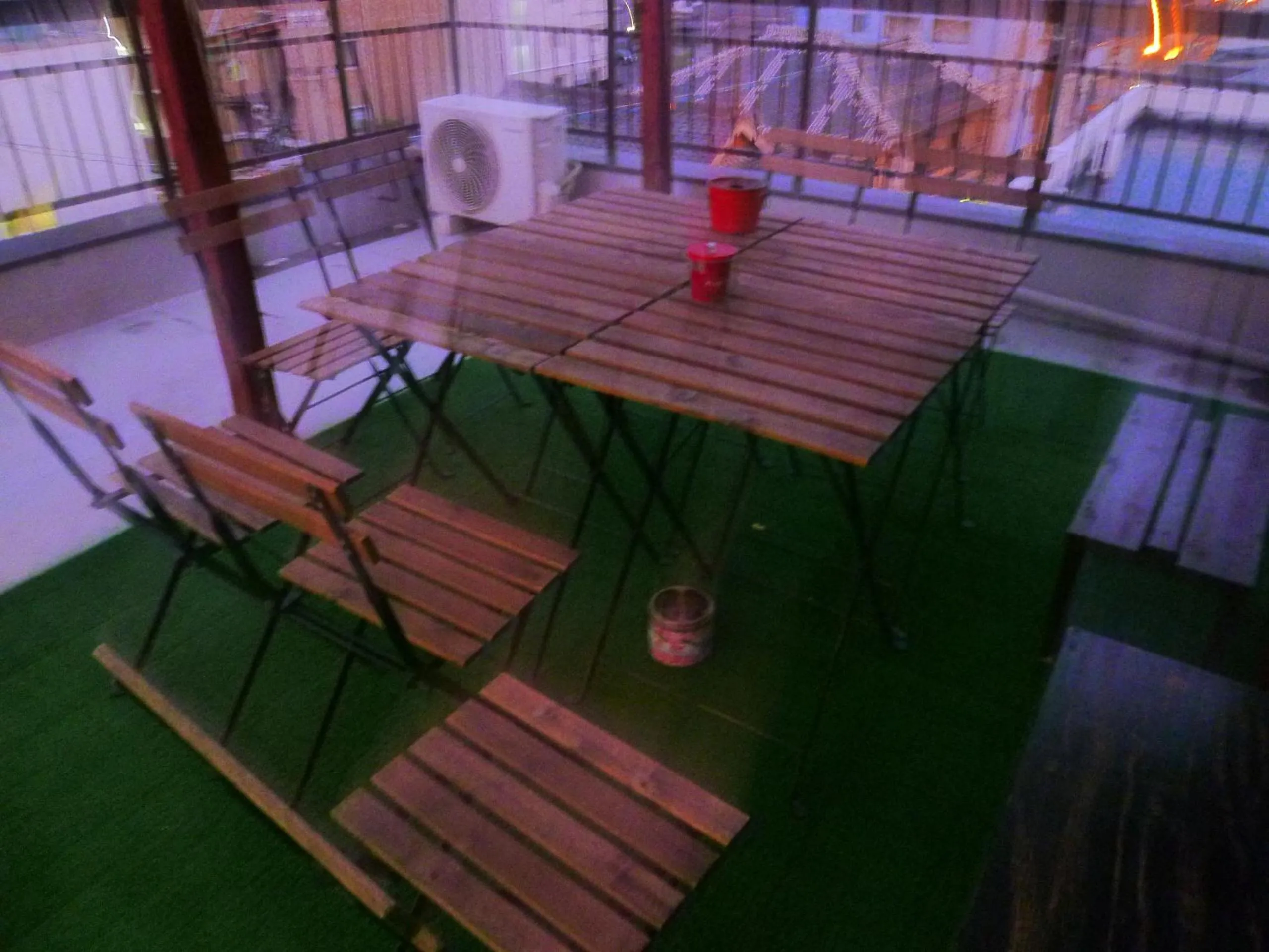 Balcony/Terrace in Guest House Danran