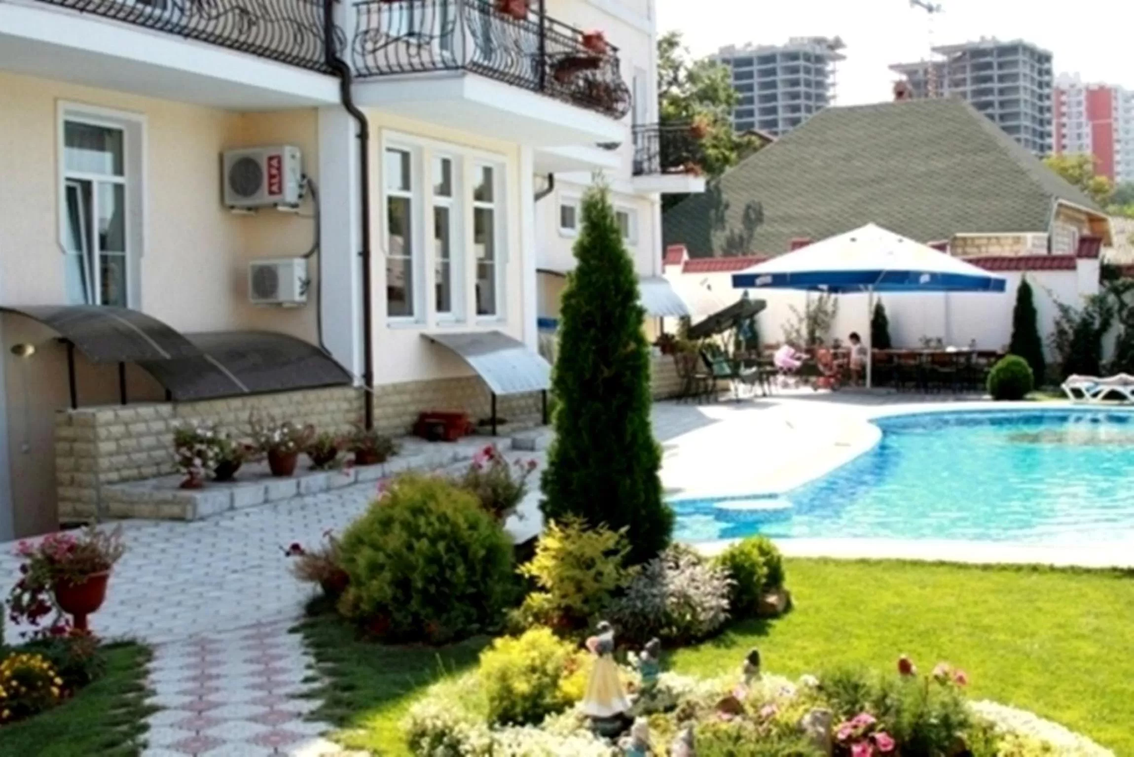 Balcony/Terrace in Edem Hotel