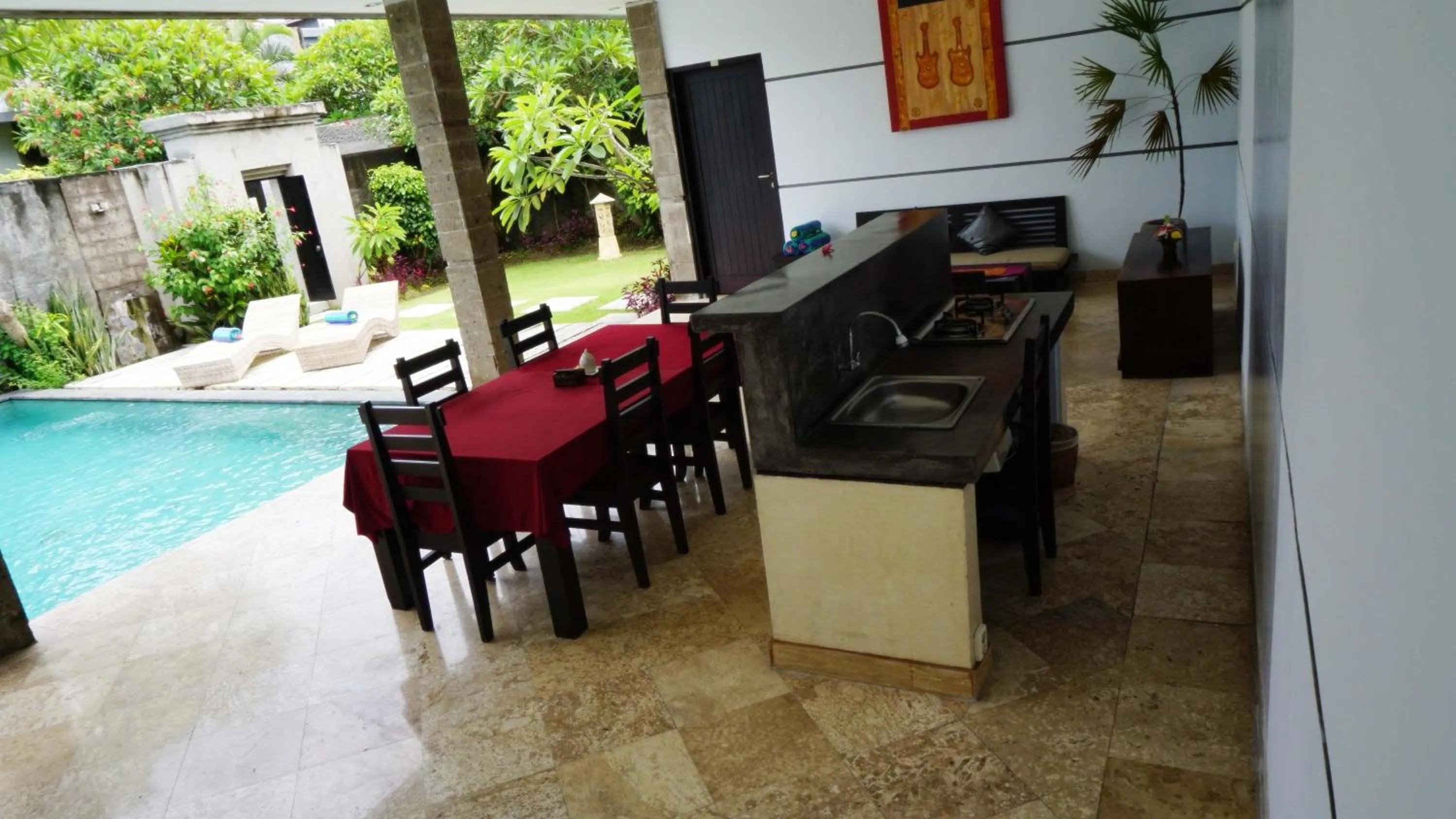 Area and facilities in Bali Merita Villa