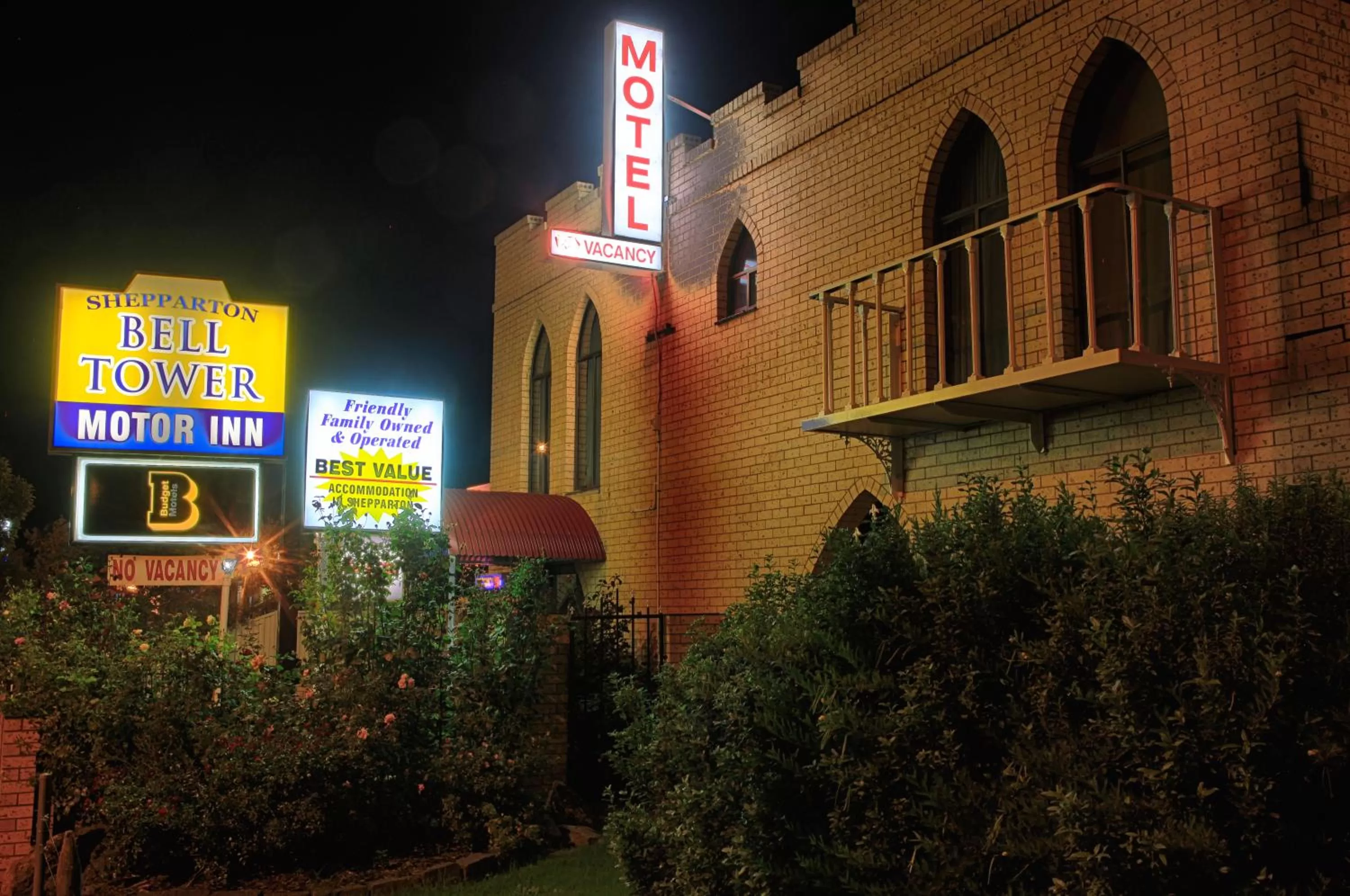 Property building in Belltower Motor Inn