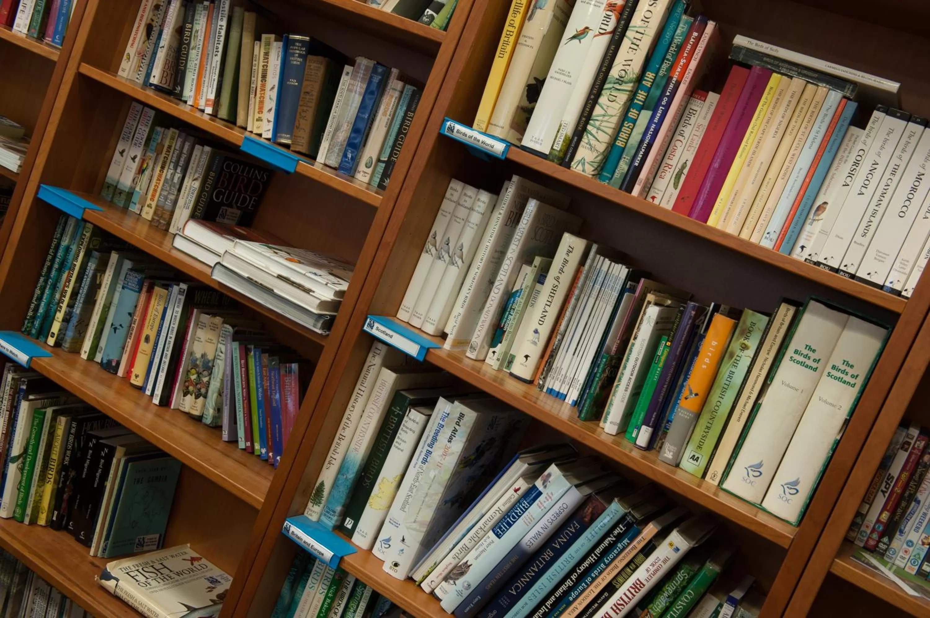 Library in Grant Arms Hotel