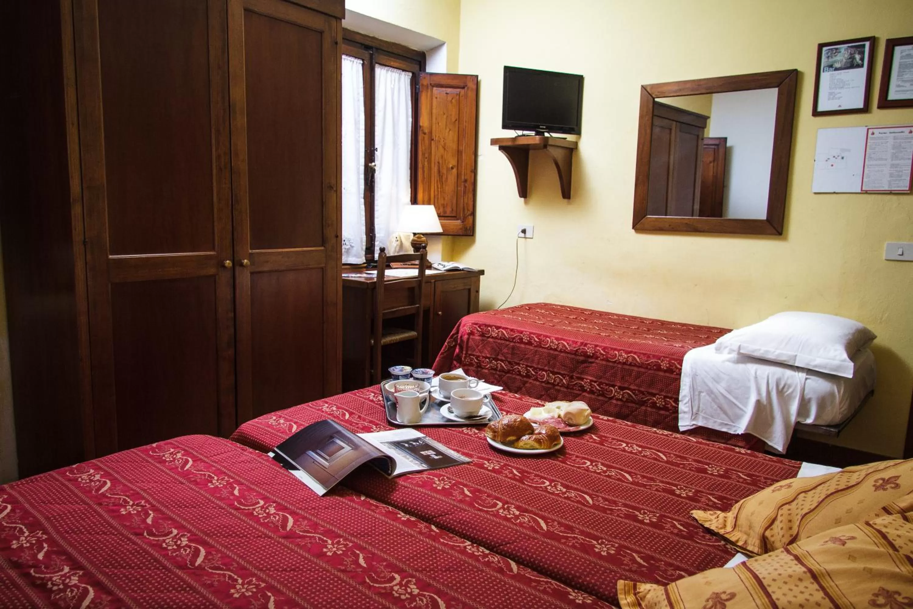 Bedroom, Bed in Hotel Nizza