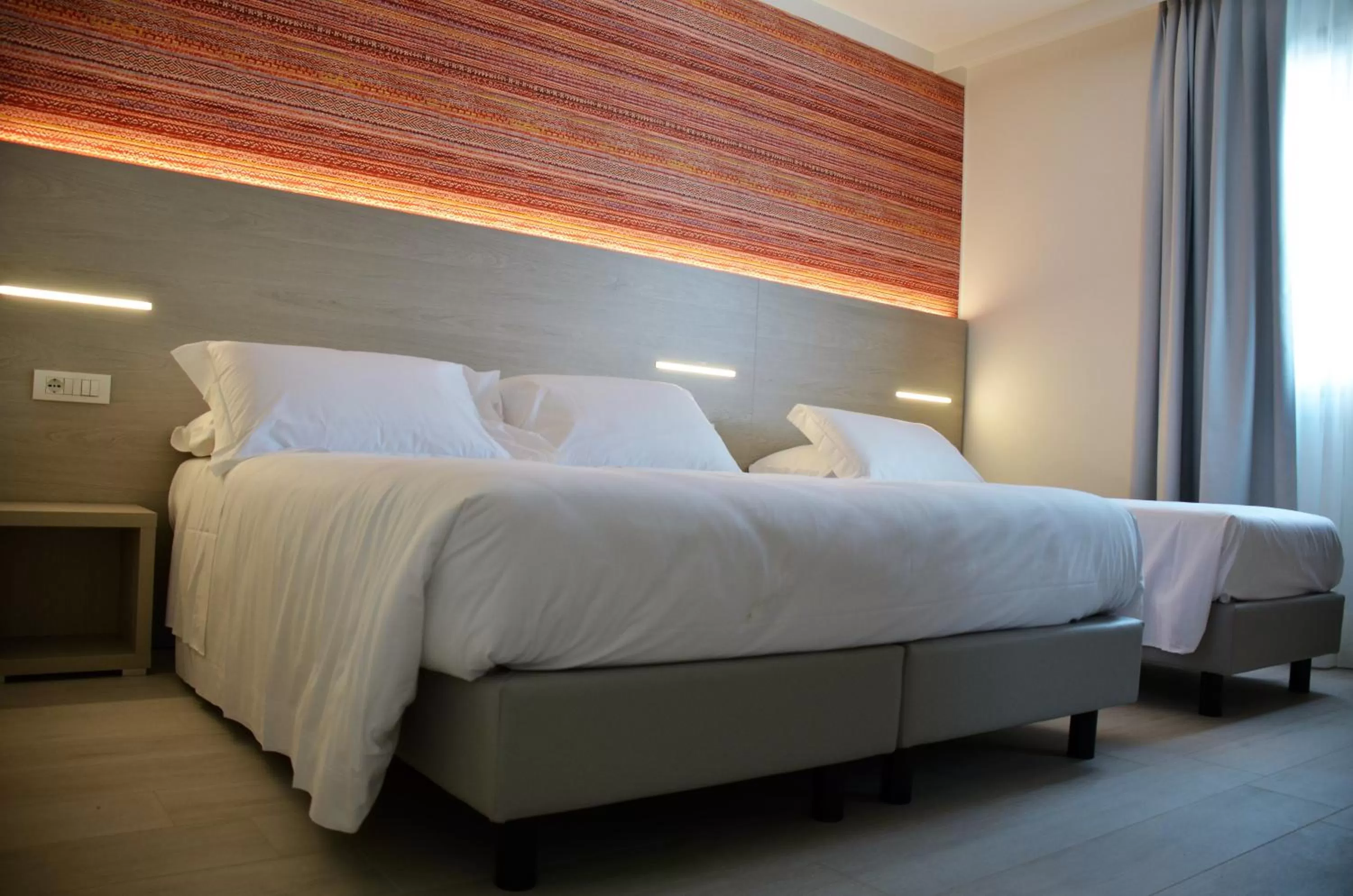 Decorative detail, Bed in Hotel San Marco