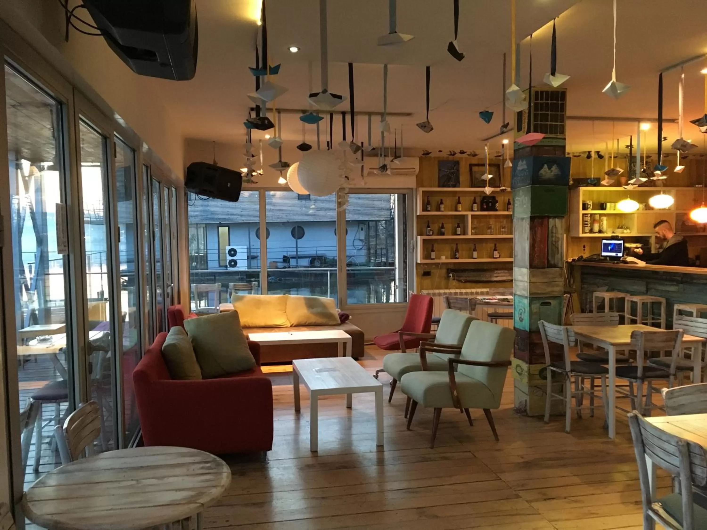 Lounge or bar in ArkaBarka 2- Floating Dream Rooms and Apartments