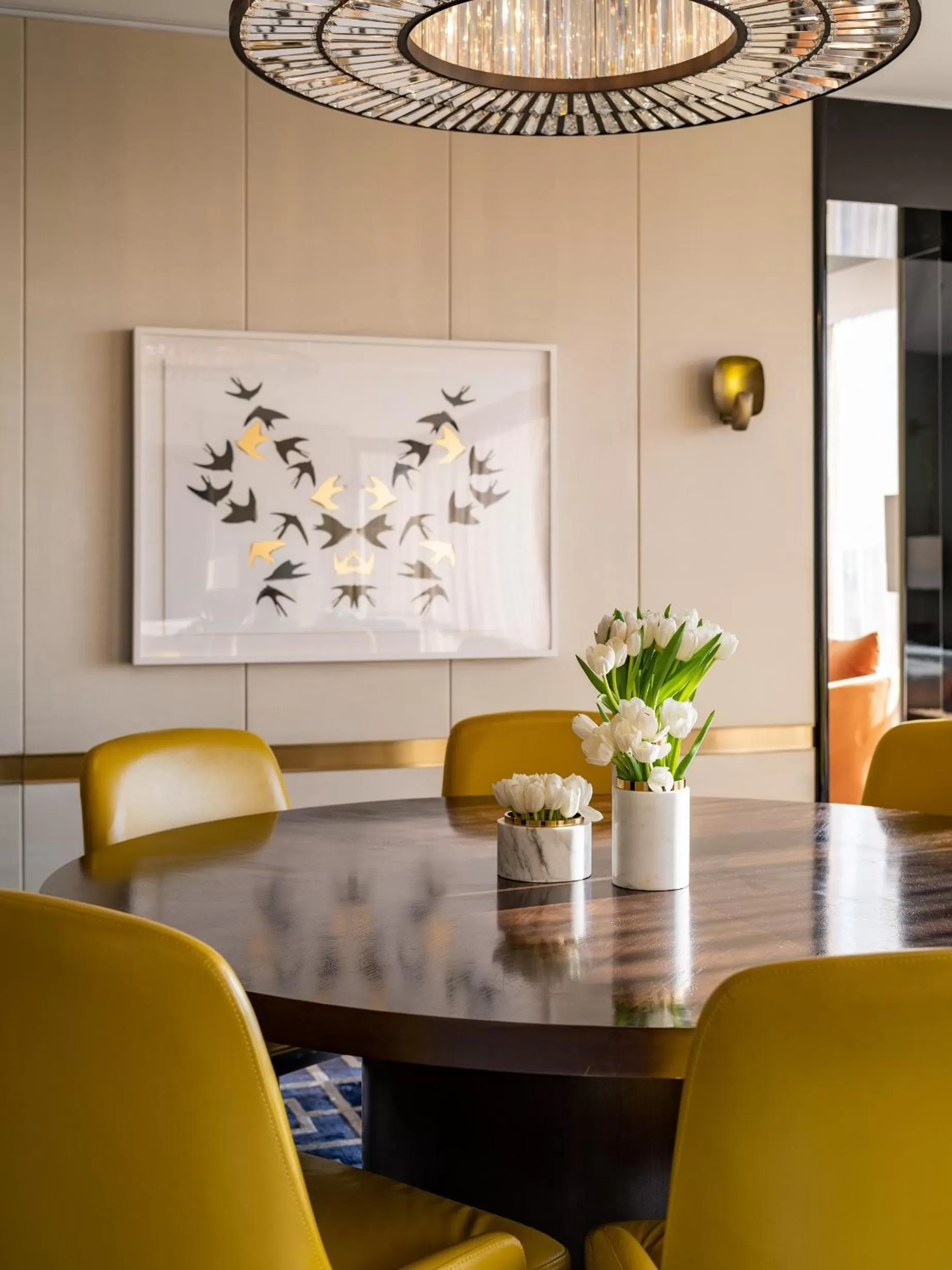 Living room in Waldorf Astoria Beijing