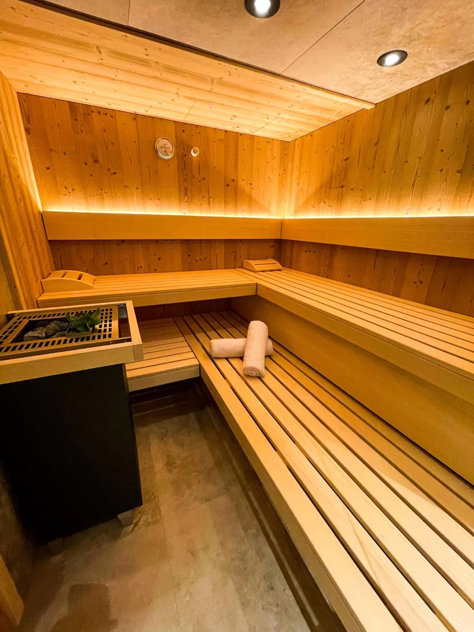 Sauna in SCHÖNIS-Landhotel