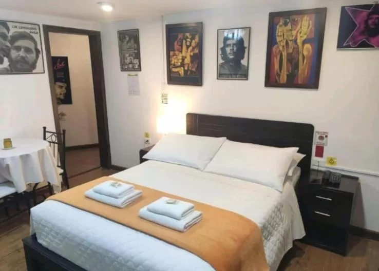 Bed in Hotel el Che No apto para corruptos